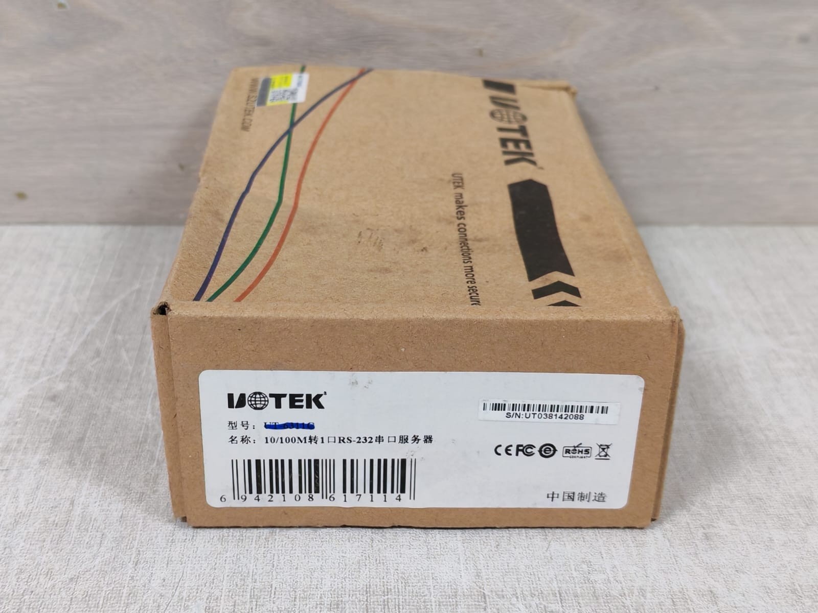 Uotek UT-6311M UOTEK UT-6311M 10/100M to 1Port RS-485/422 Serial Device Server 9