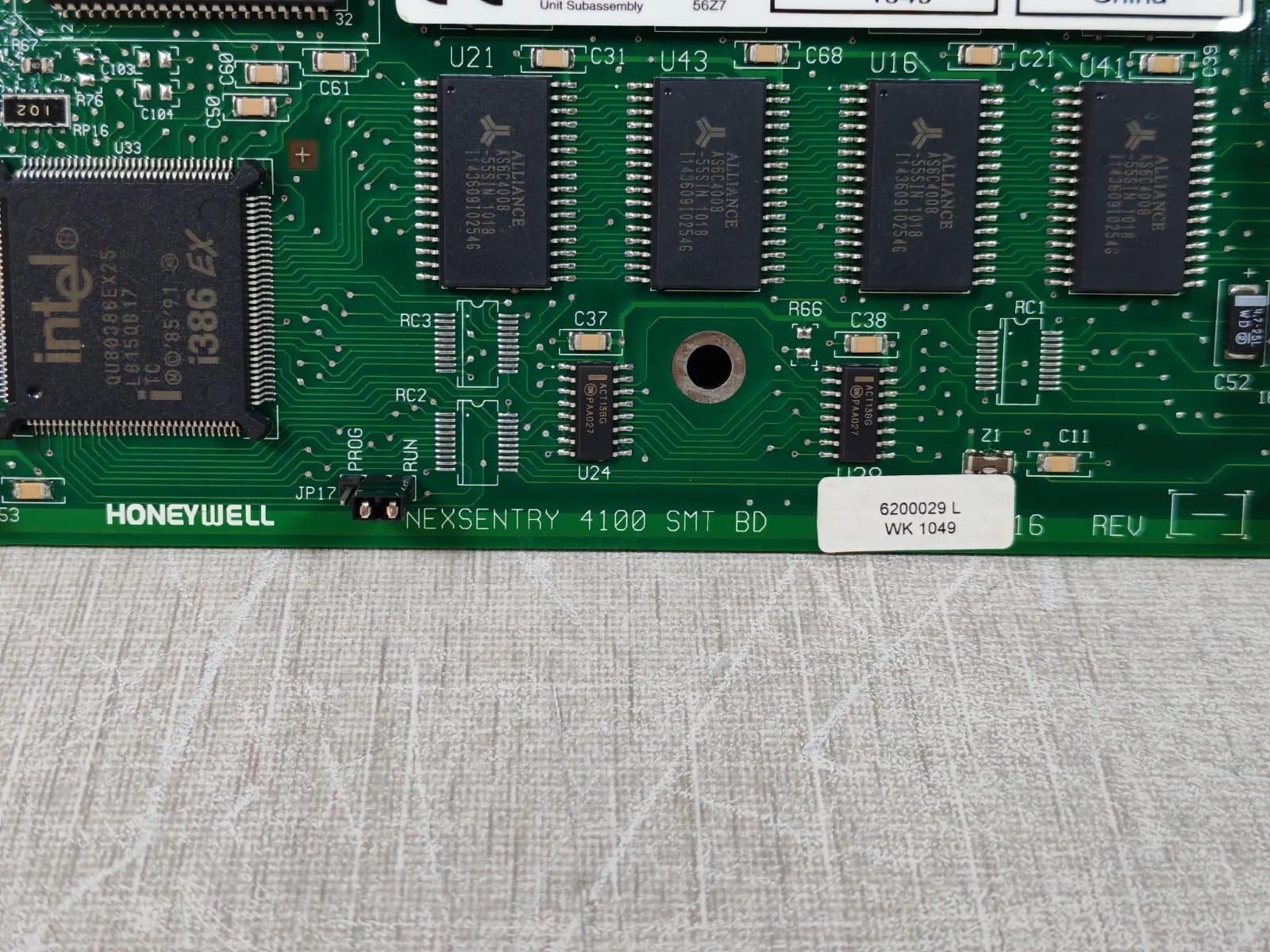Honeywell 6200029 L HONEYWELL NEXSENTRY 4100 SMT BD 6200029 L CONTROL MODULE 7