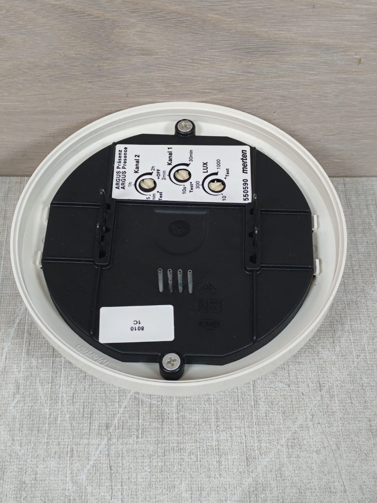 Merten ARGUS-550590 MERTEN ARGUS 550590 PRESENCE DETECTOR POLAR WHITE 9