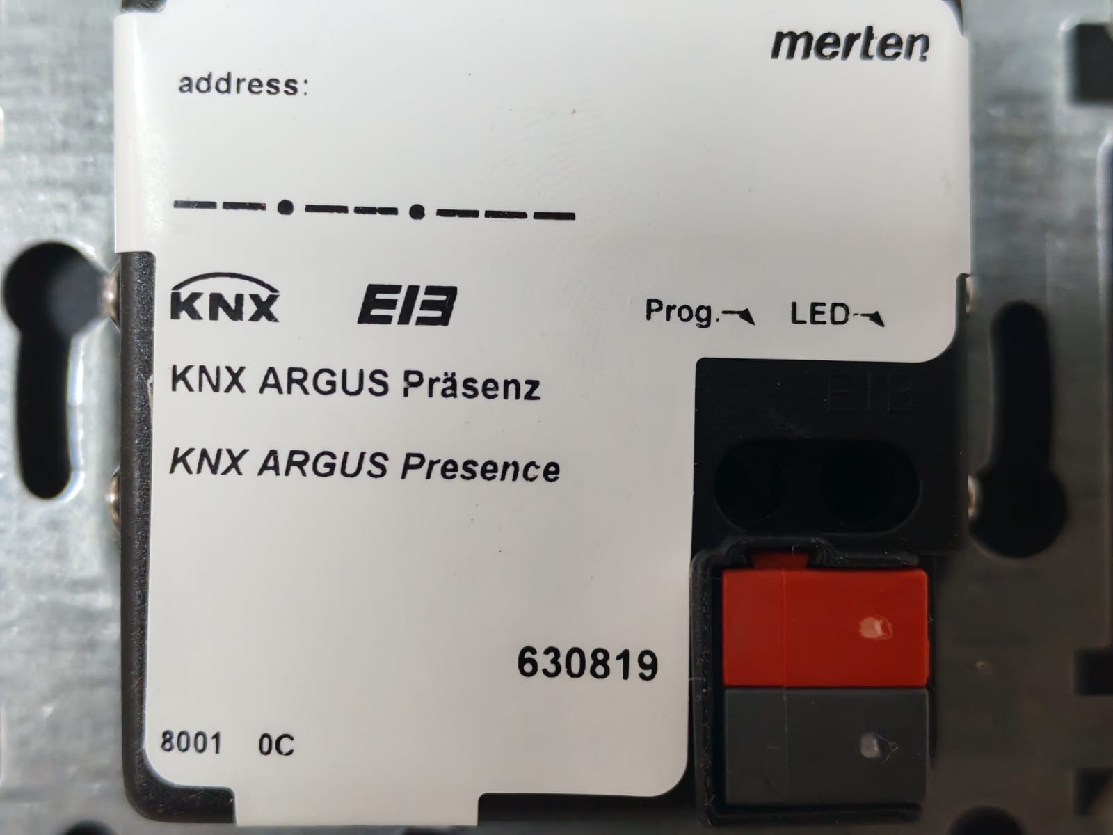 Merten 630819 MERTEN 630819 KNX ARGUS PRESENCE DETECTOR POLAR WHITE 4