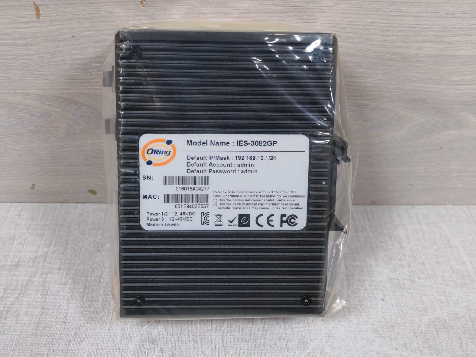 ORING IES-3082GP ORING IES-3082GP Industrial 10-port managed Ethernet Switch 6