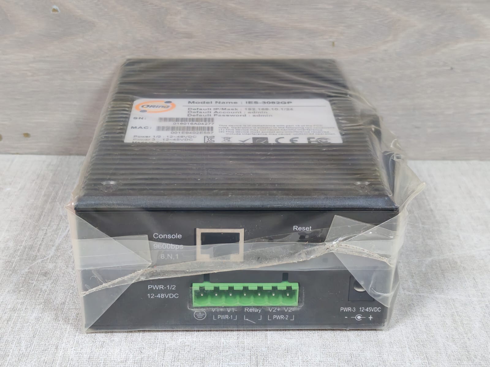 ORING IES-3082GP ORING IES-3082GP Industrial 10-port managed Ethernet Switch 8