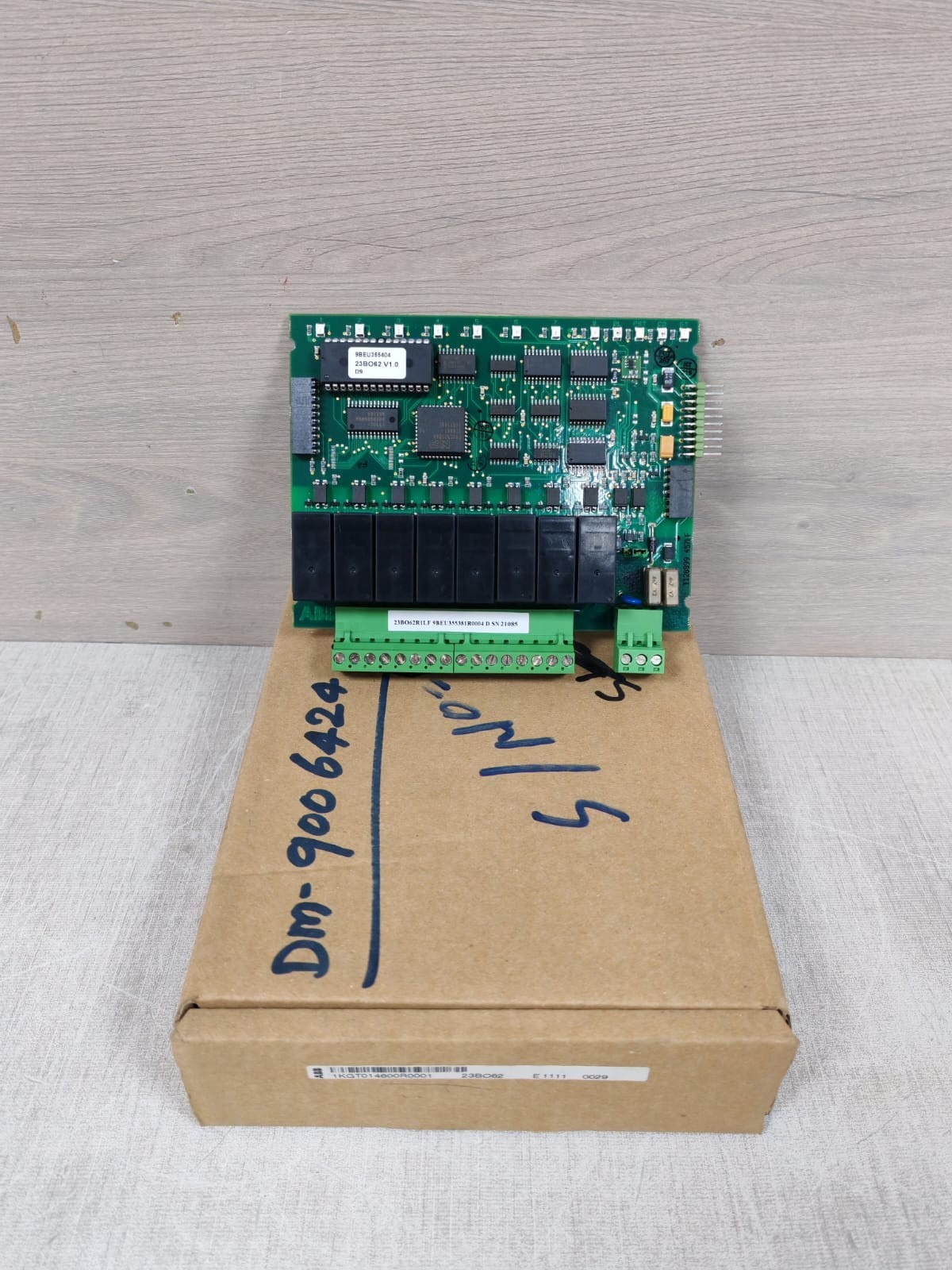 ABB 1KGT014600R0001 8-Binary Output Relay Board 23BO62
