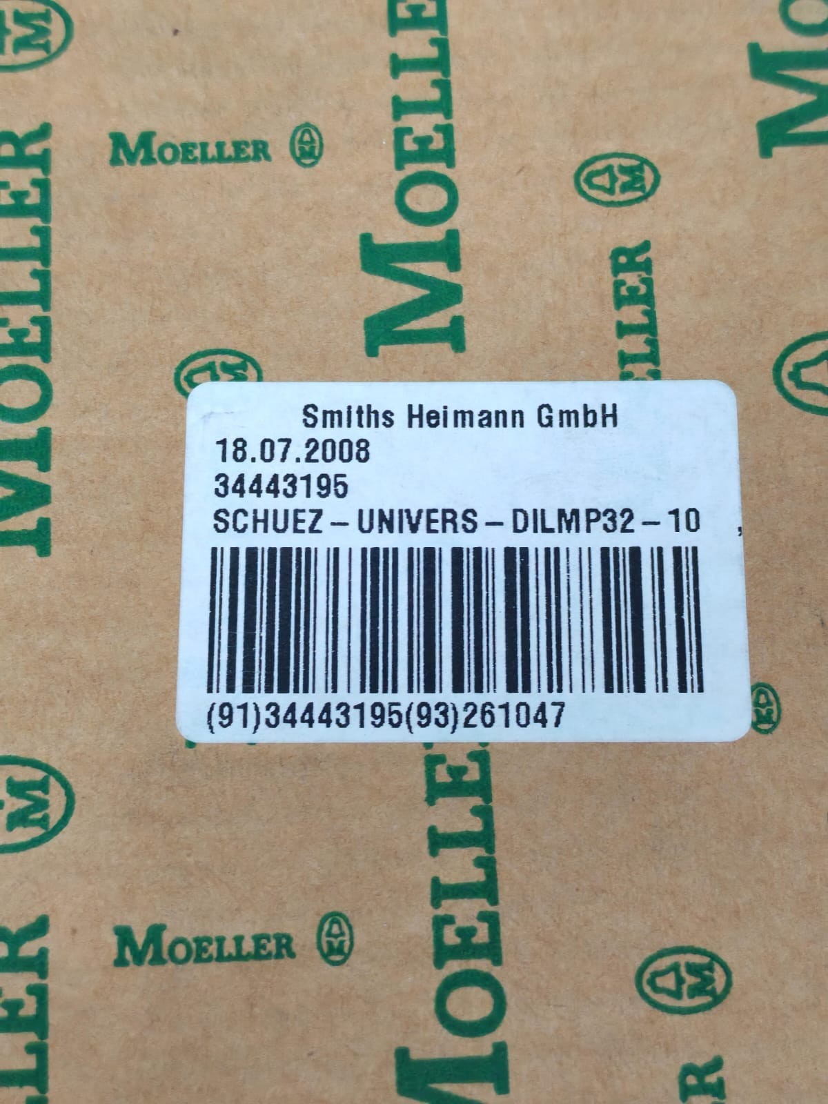 Moeller DILMP32/ DIL MP32-10 MOELLER DILMP32/ DIL MP32-10 POWER CONTACTOR 10