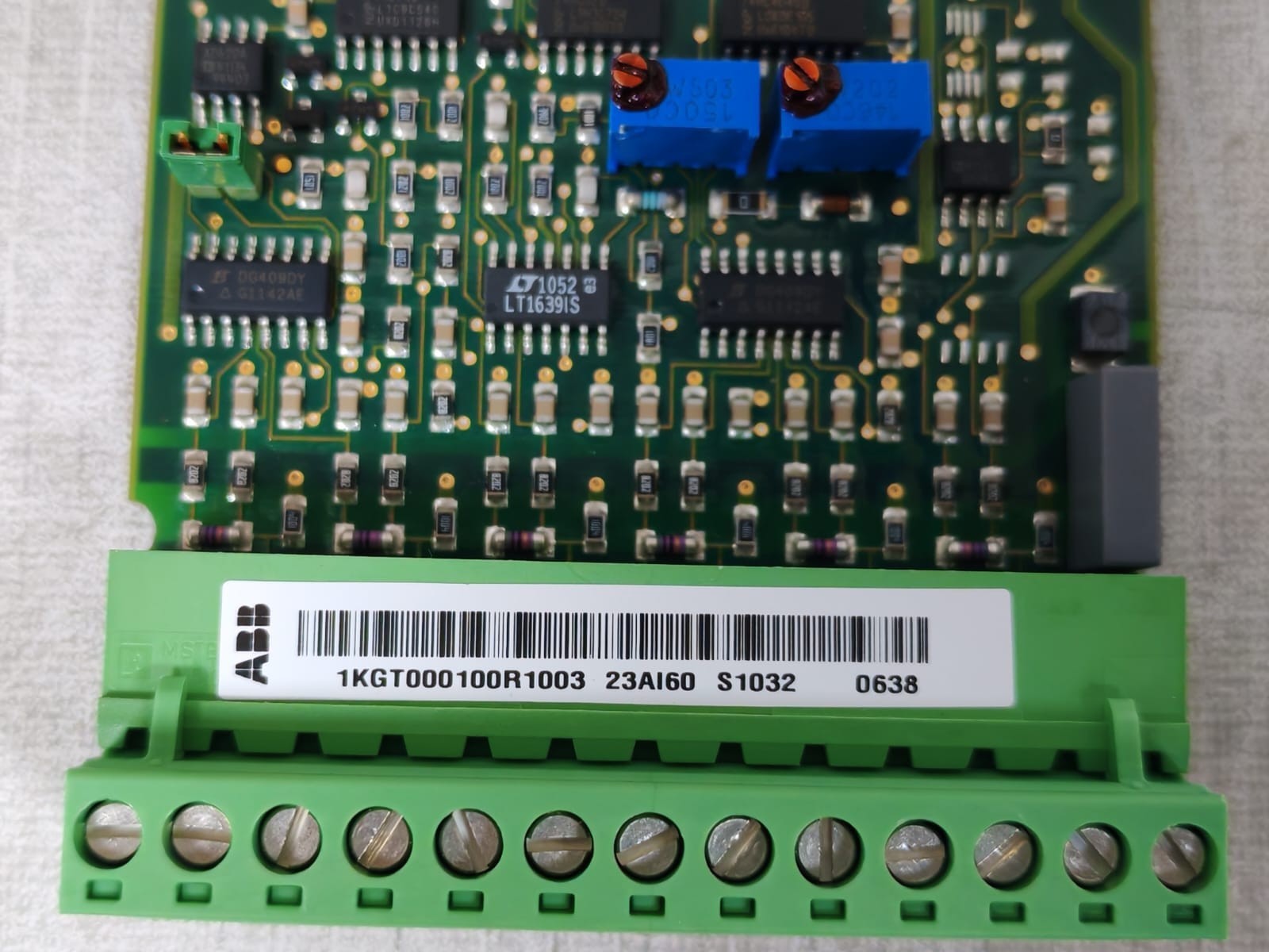 ABB 1KGT000100R1003 ABB 1KGT000100R1003 Circuit Board 23AI60 2
