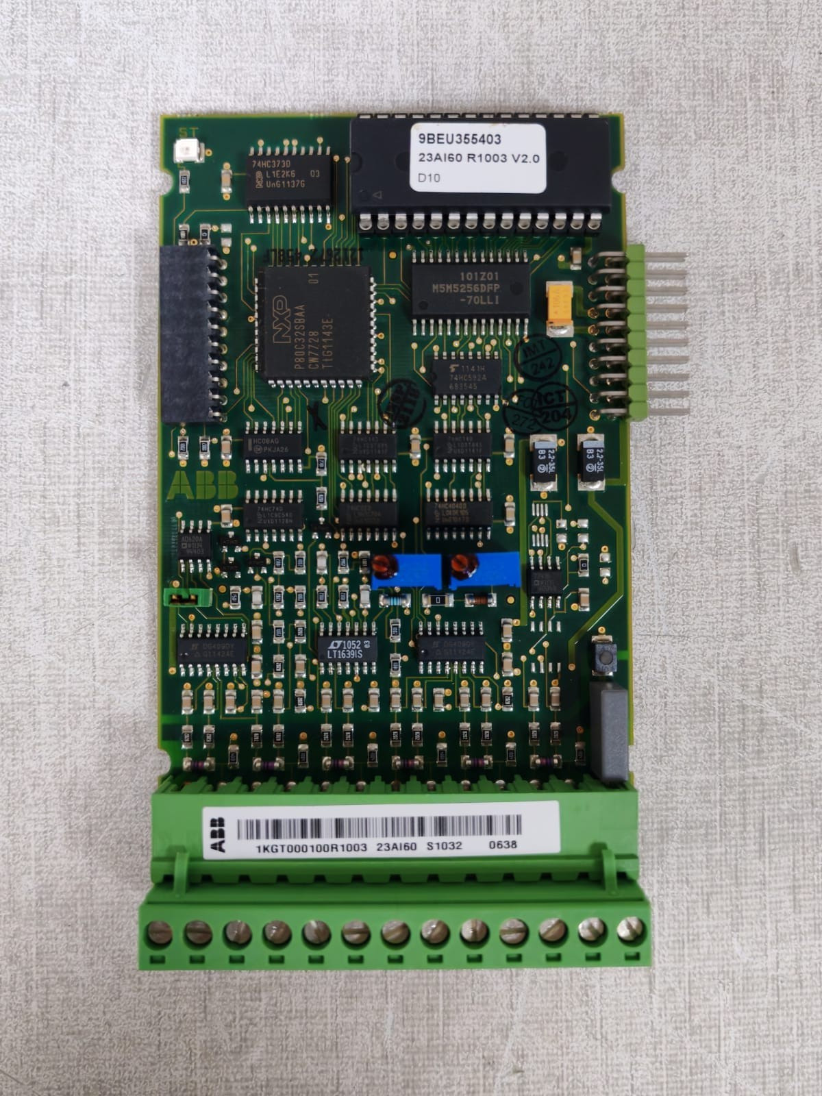 ABB 1KGT000100R1003 Circuit Board 23AI60