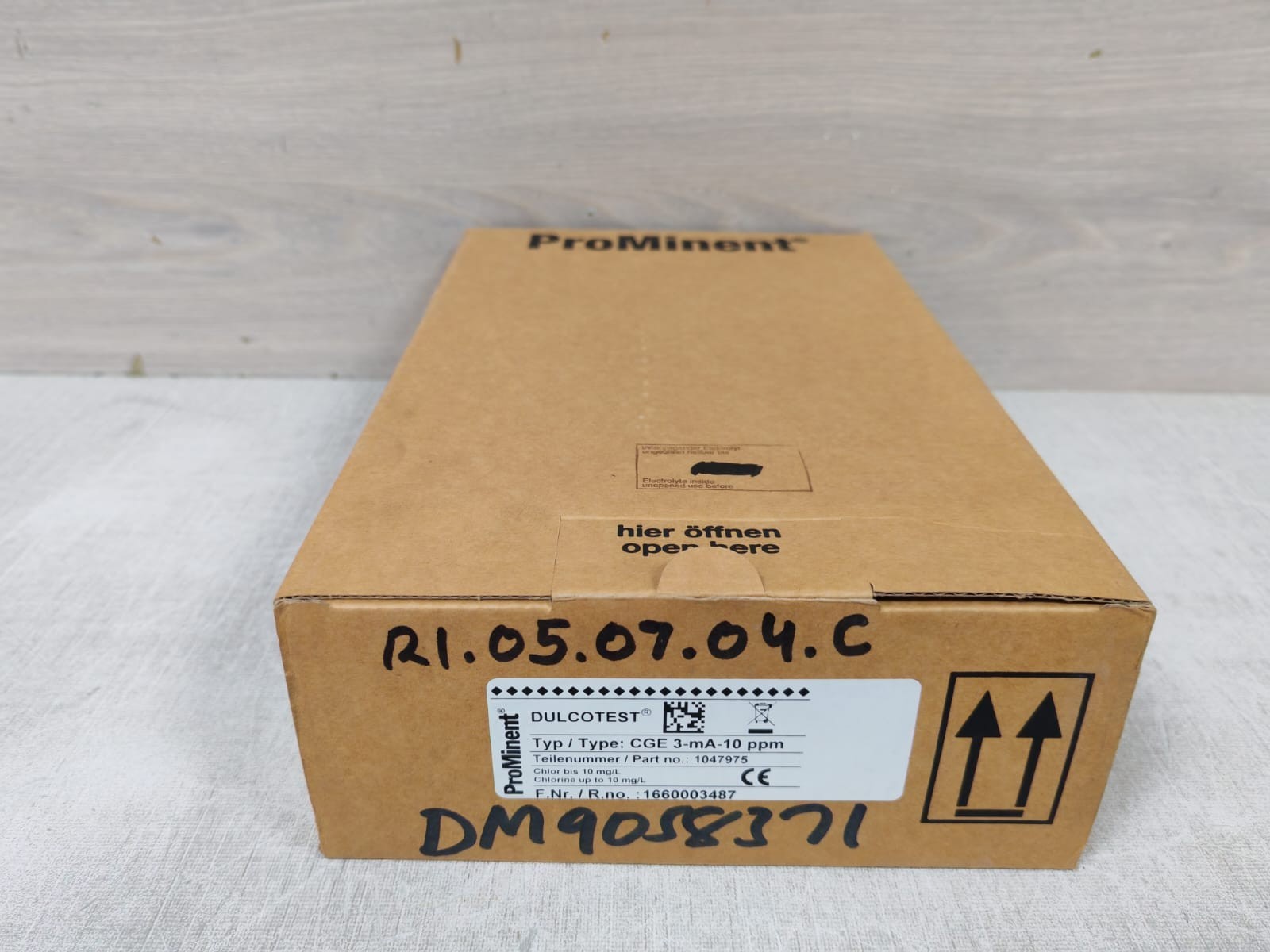 PROMINENT CGE 3-mA-10 ppm PROMINENT CGE 3-mA-10 ppm DULCOTEST Sensor 1047975 10