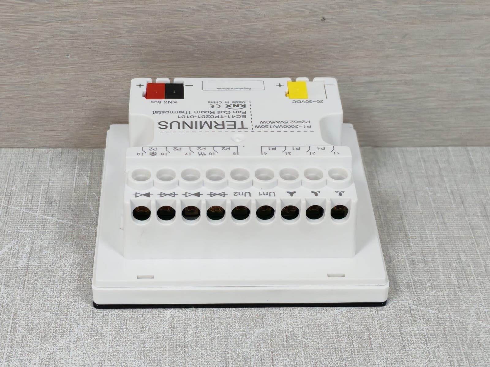 TERMINUS EC41-TP0201-0101 TERMINUS EC41-TP0201-0101 Fan Coil Room Thermostat 7