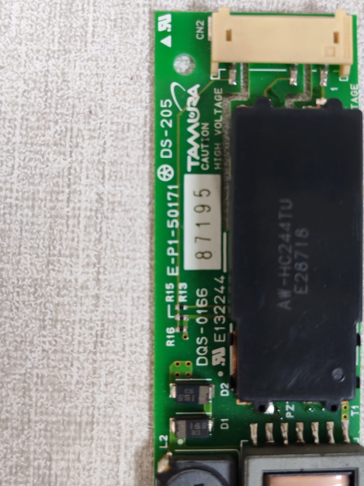 TAMURA E-P1-50171 / DQS-0166 TAMURA E-P1-50171 / DQS-0166 printed circuit board 5