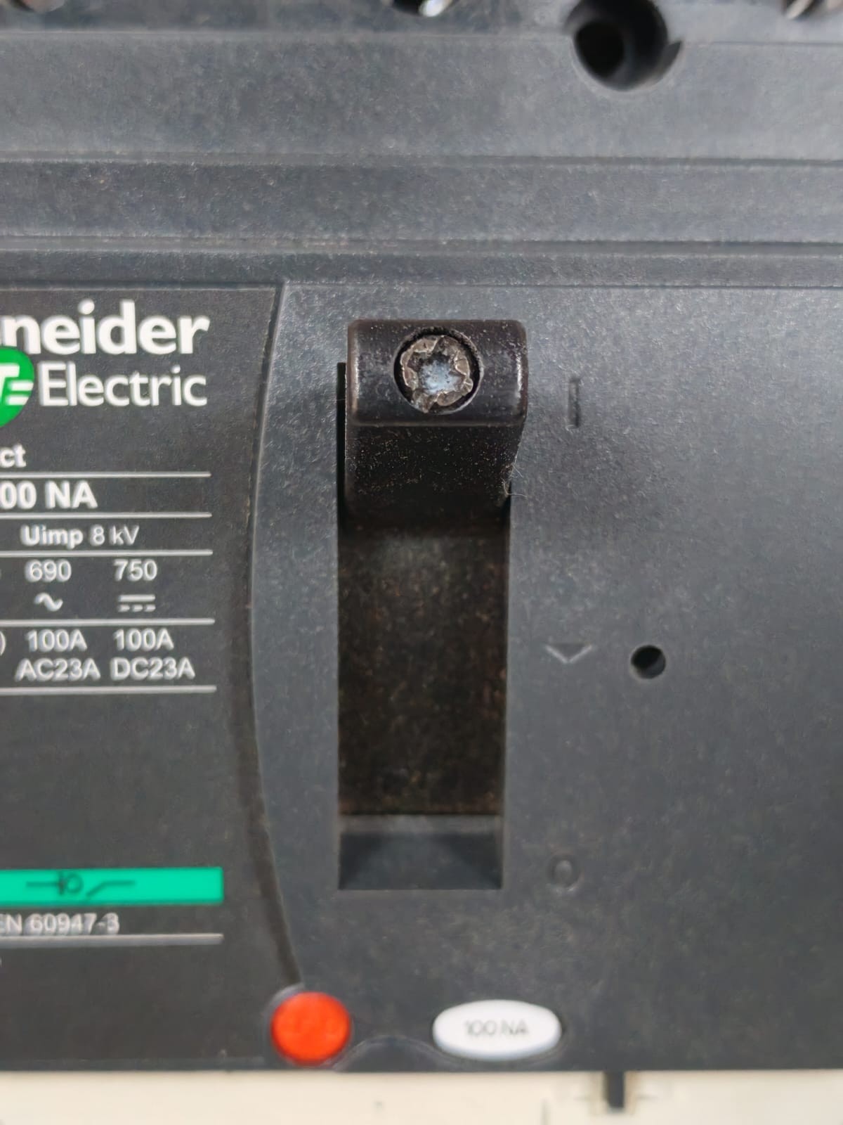 Schneider Electric NSX100NA SCHNEIDER ELECTRIC COMPACT NSX100NA CIRCUIT BREAKER 4