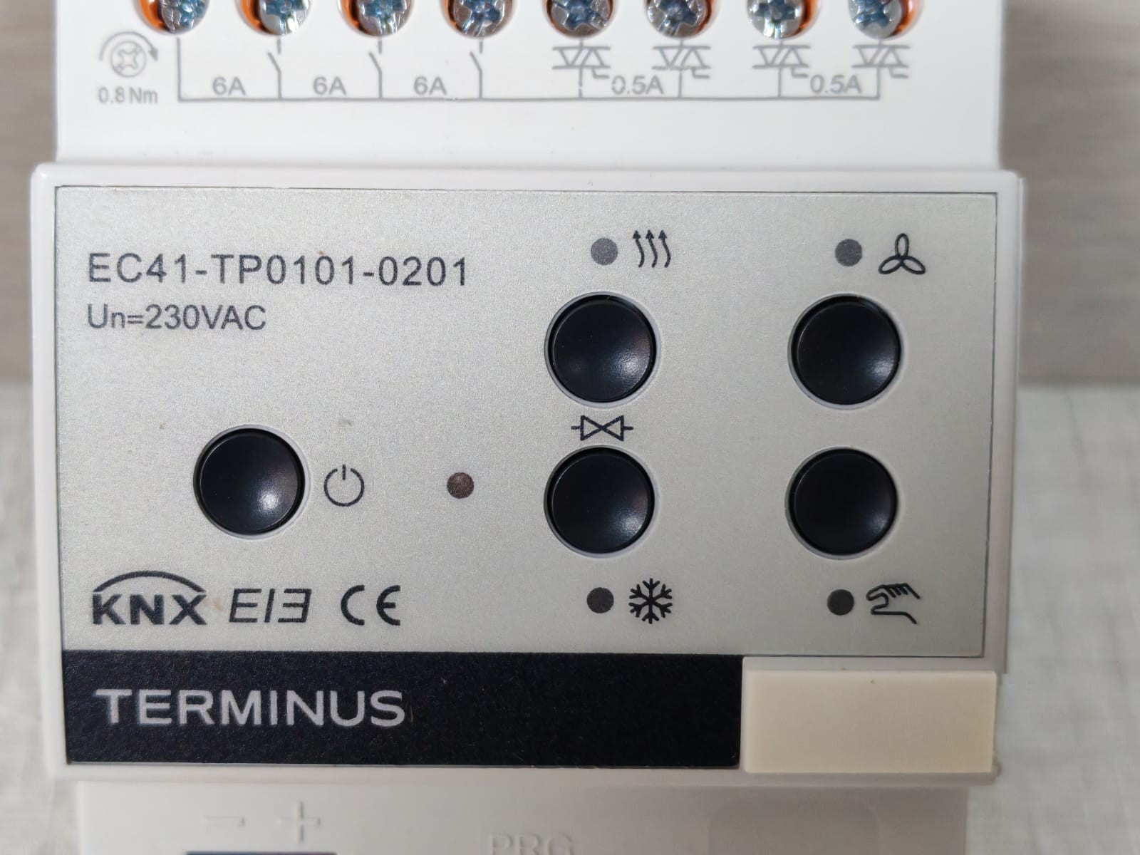 Terminus EC41-TP0101-0201 TERMINUS EC41-TP0101-0201 Fan Coil-Actuator KNX 3