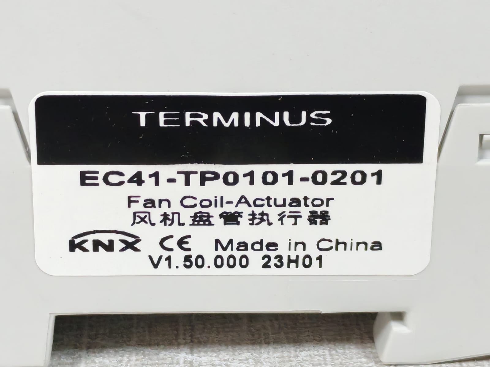 Terminus EC41-TP0101-0201 TERMINUS EC41-TP0101-0201 Fan Coil-Actuator KNX 4