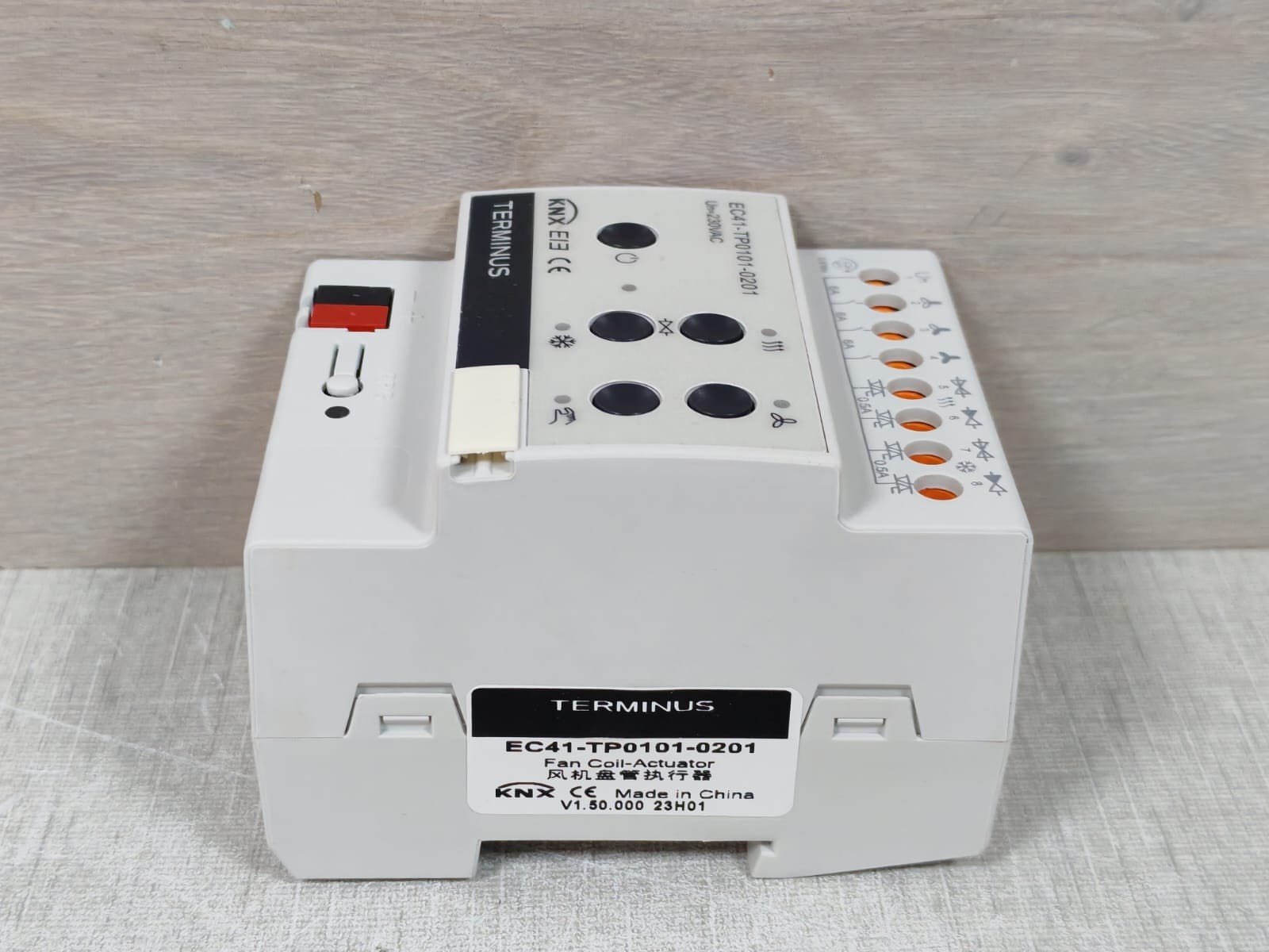 Terminus EC41-TP0101-0201 TERMINUS EC41-TP0101-0201 Fan Coil-Actuator KNX 5