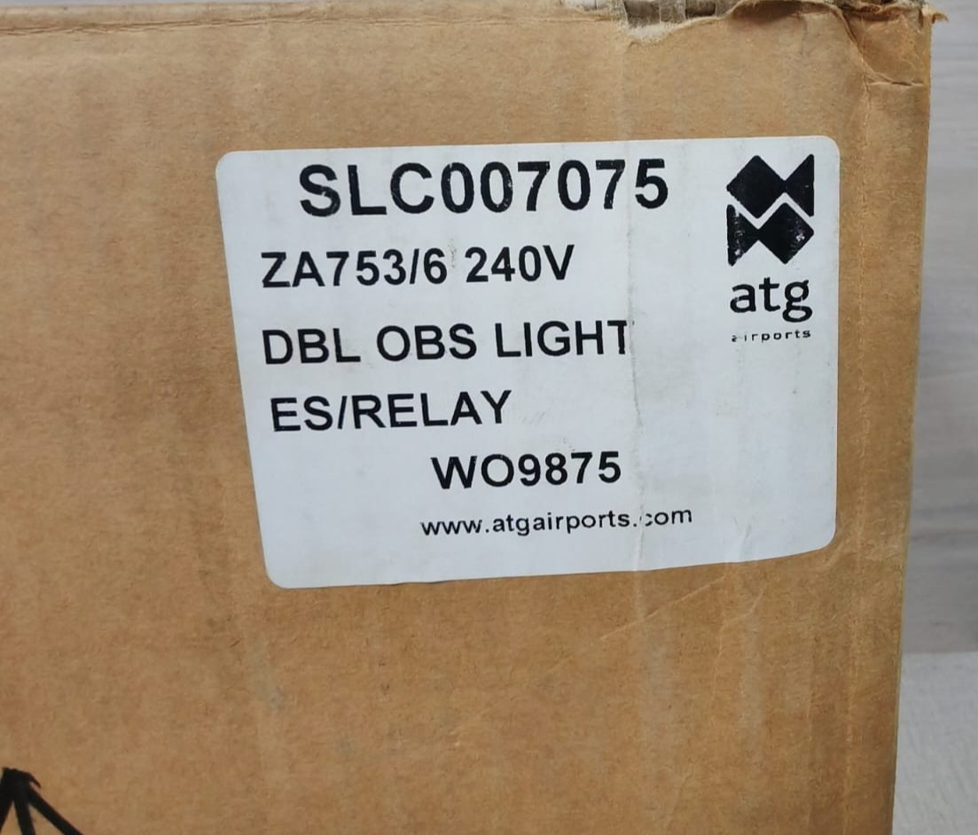 Unbranded SLC007075 ZA753/6 240V / ZA753 ZA764 ATG SLC007075 ZA753/6 240V / ZA753 ZA764 DBL OBS LIGHT ES/RELAY 2