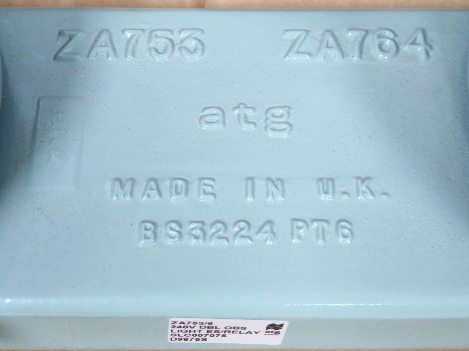 Unbranded SLC007075 ZA753/6 240V / ZA753 ZA764 ATG SLC007075 ZA753/6 240V / ZA753 ZA764 DBL OBS LIGHT ES/RELAY 7