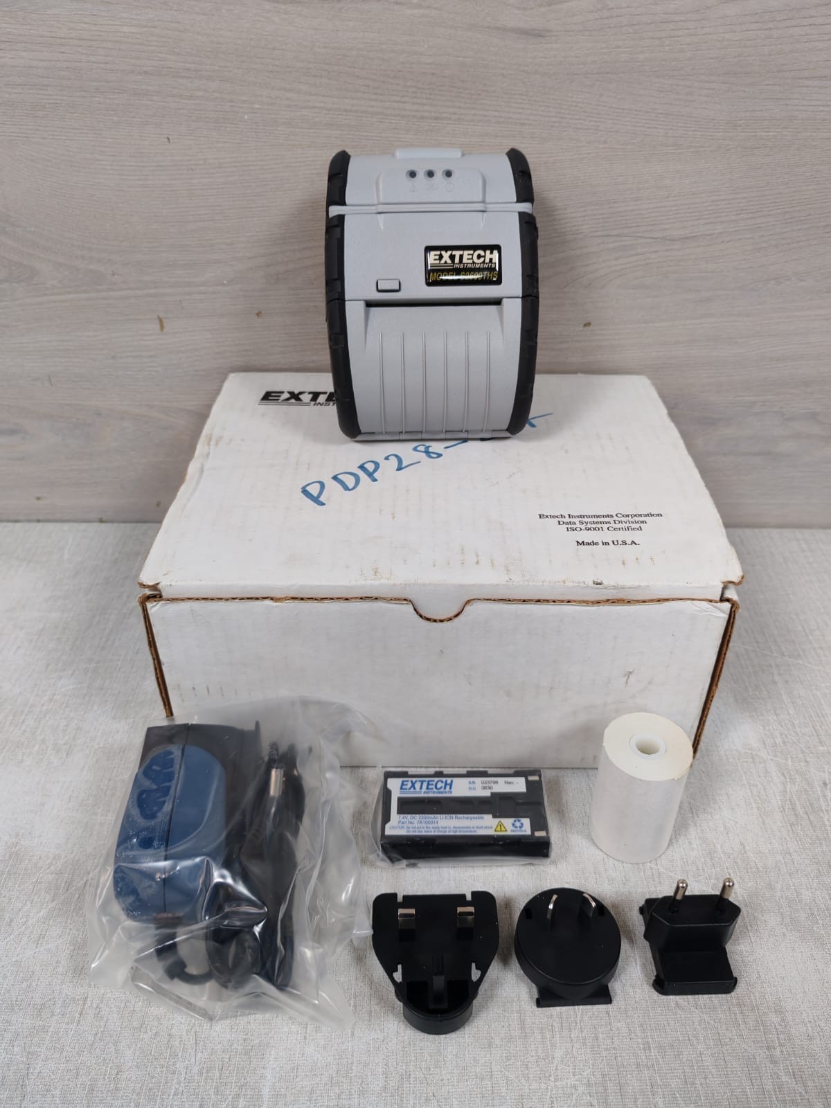 EXTECH Instruments S2500THS Portable Barcode Printer