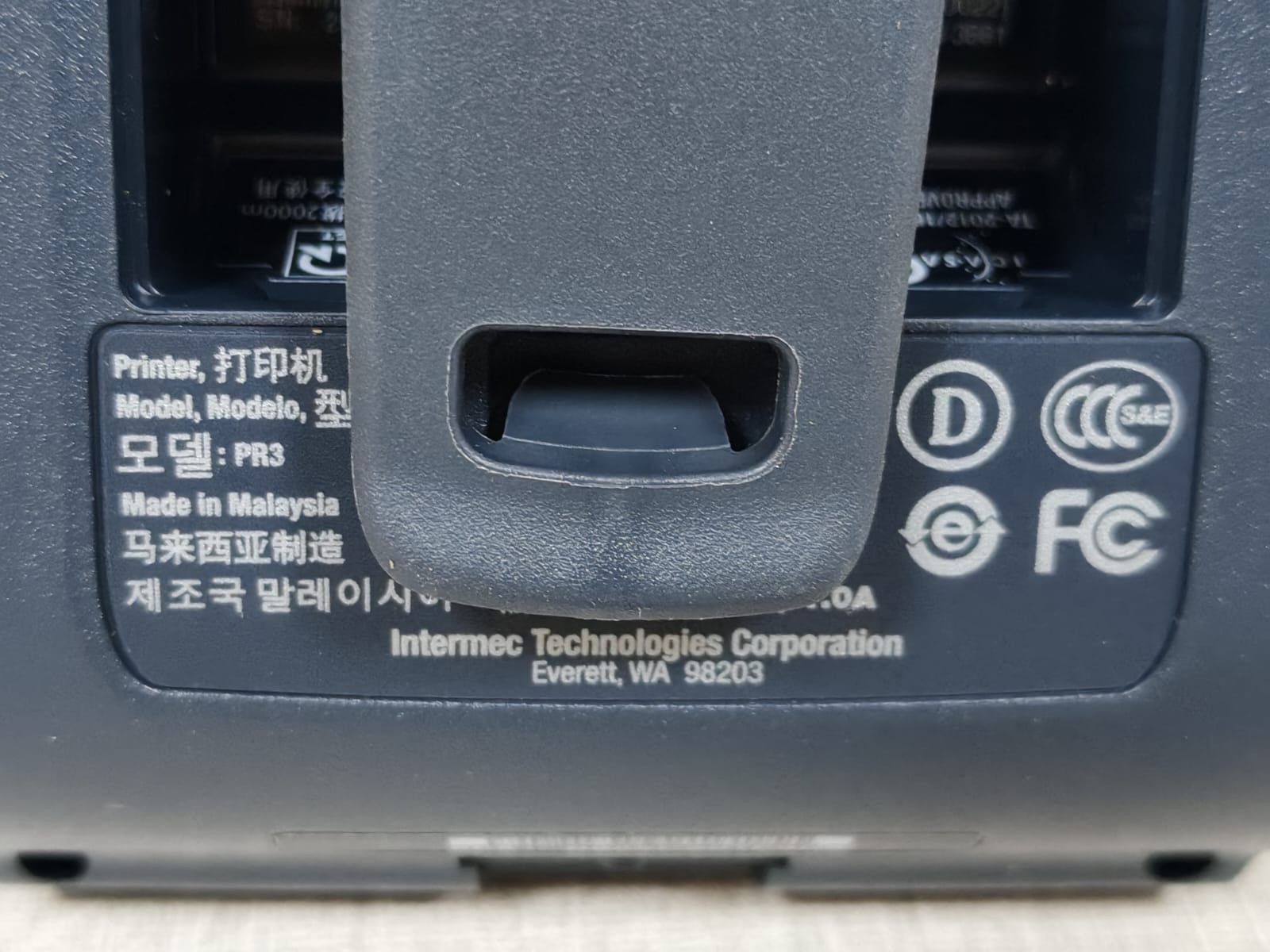 Intermec PR3 INTERMEC PR3 PR3A300510011 MOBILE RECEIPT PRINTER 9