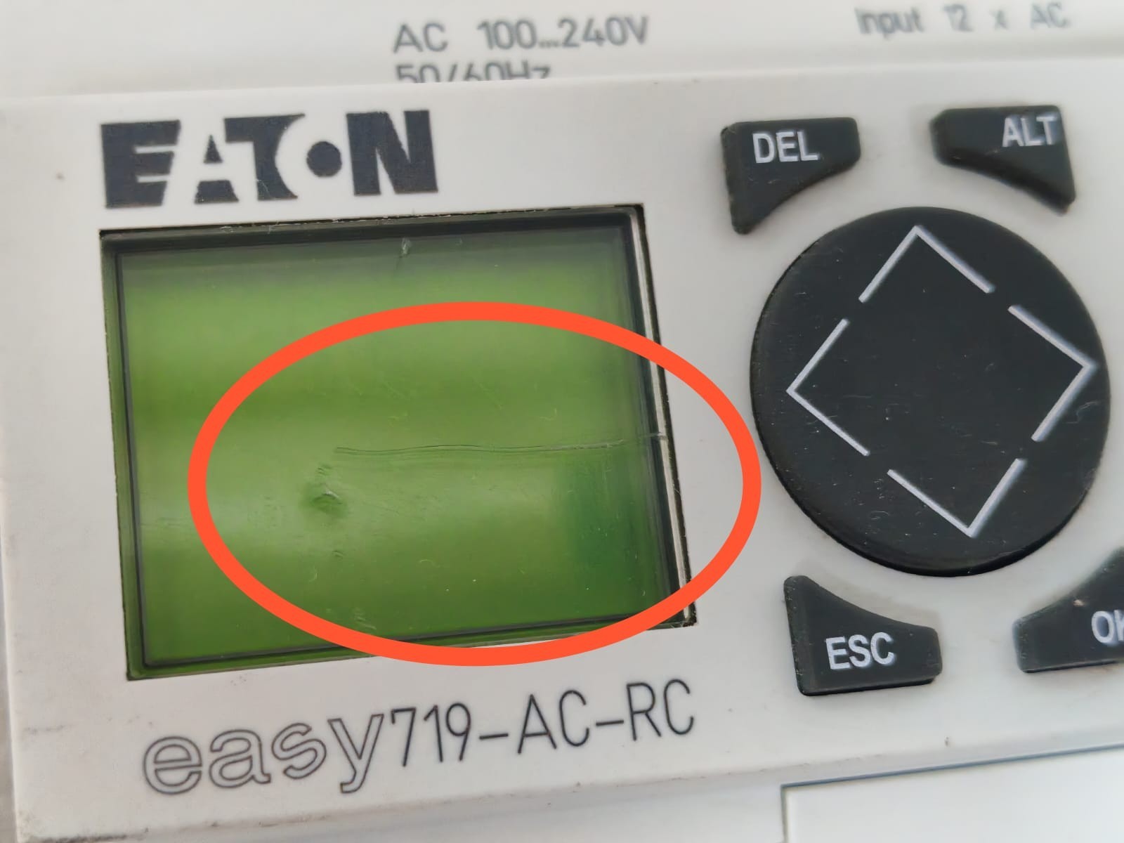 Eaton EASY 719-AC-RC EATON EASY 719-AC-RC CONTROLLER 85-264V 4