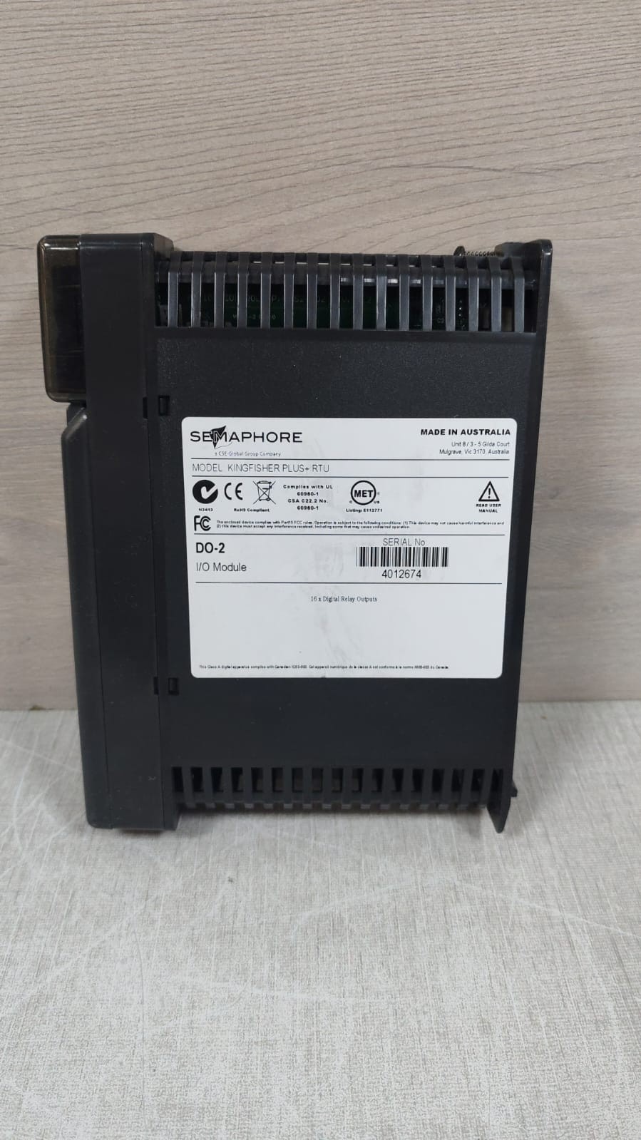 SEMAPHORE KINGFISHER PLUS+RTU DO-2 SEMAPHORE KINGFISHER PLUS+RTU DO-2 I/O MODULE 6