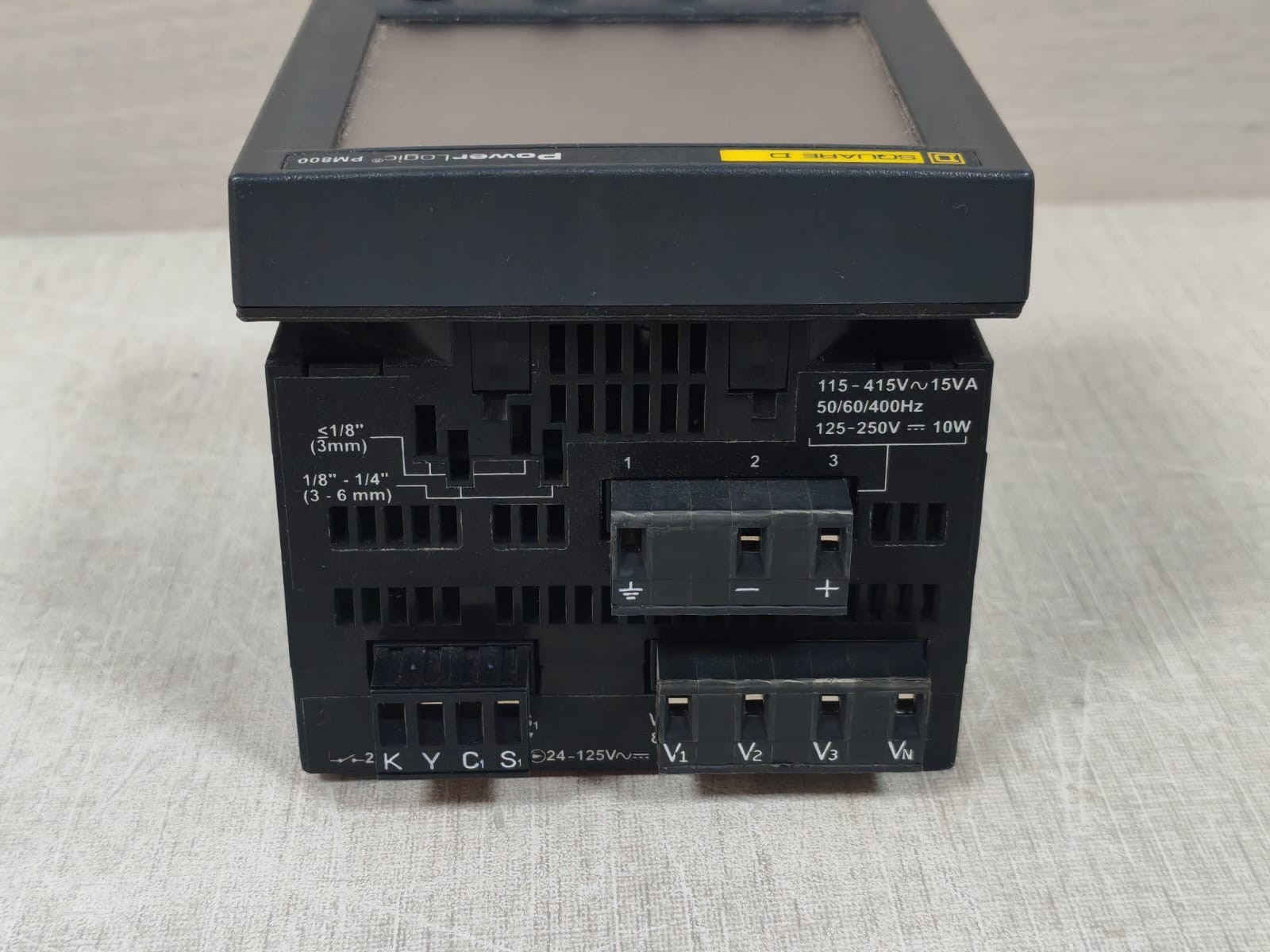 Schneider Electric PM800/PM820 SCHNEIDER ELECTRIC SQUARE D PM800/PM820 /PM8M22 POWERLOGIC POWER METER 8