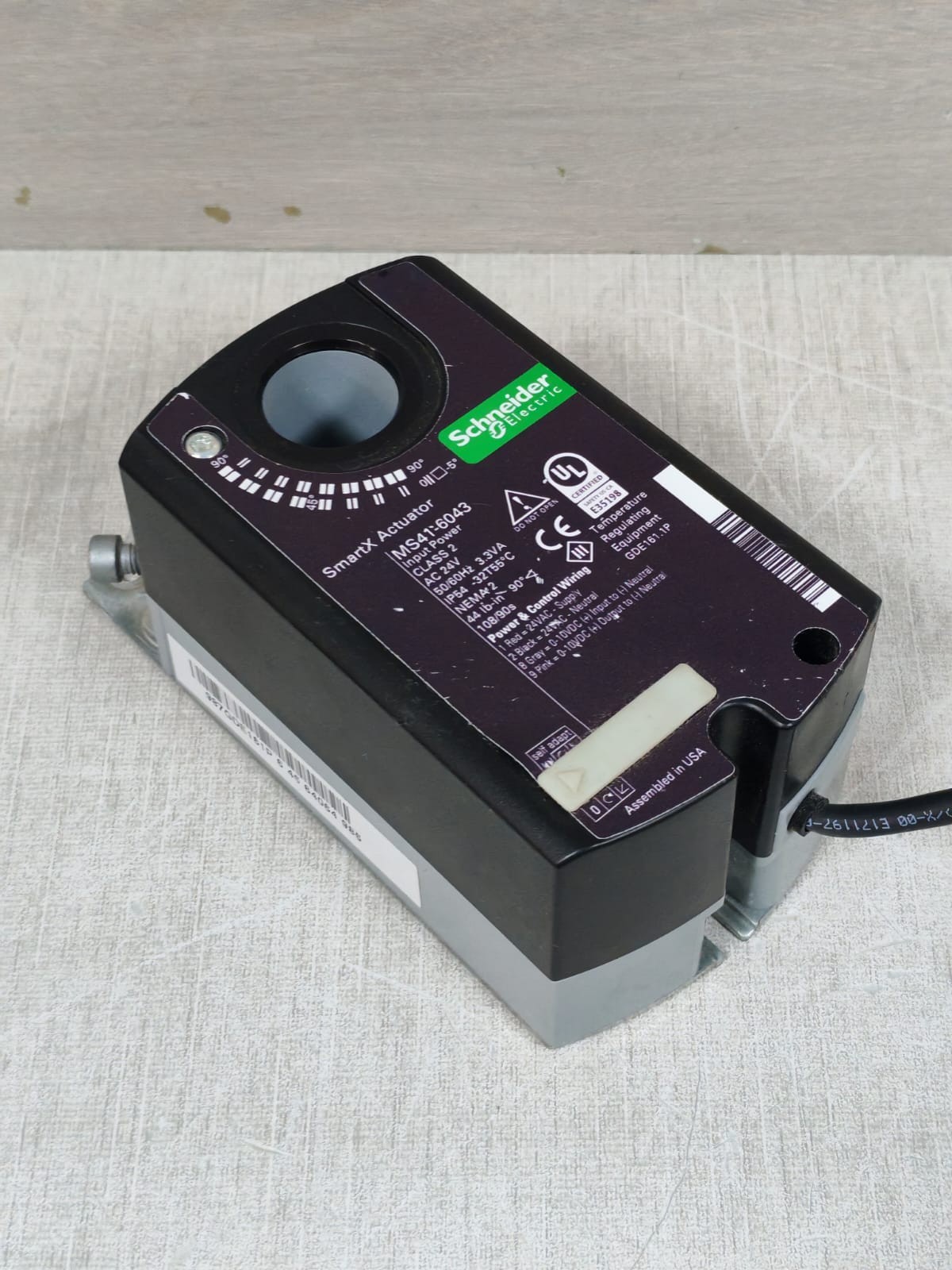 Schneider Electric MS41-6043 SCHNEIDER ELECTRIC MS41-6043 SMART ACTUATOR 4