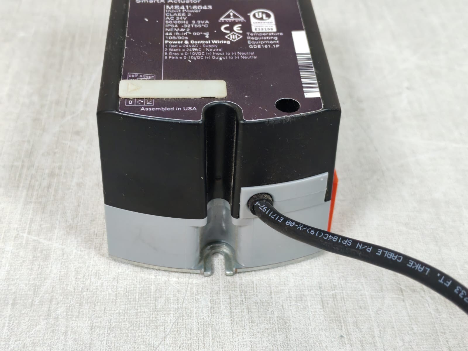 Schneider Electric MS41-6043 SCHNEIDER ELECTRIC MS41-6043 SMART ACTUATOR 6