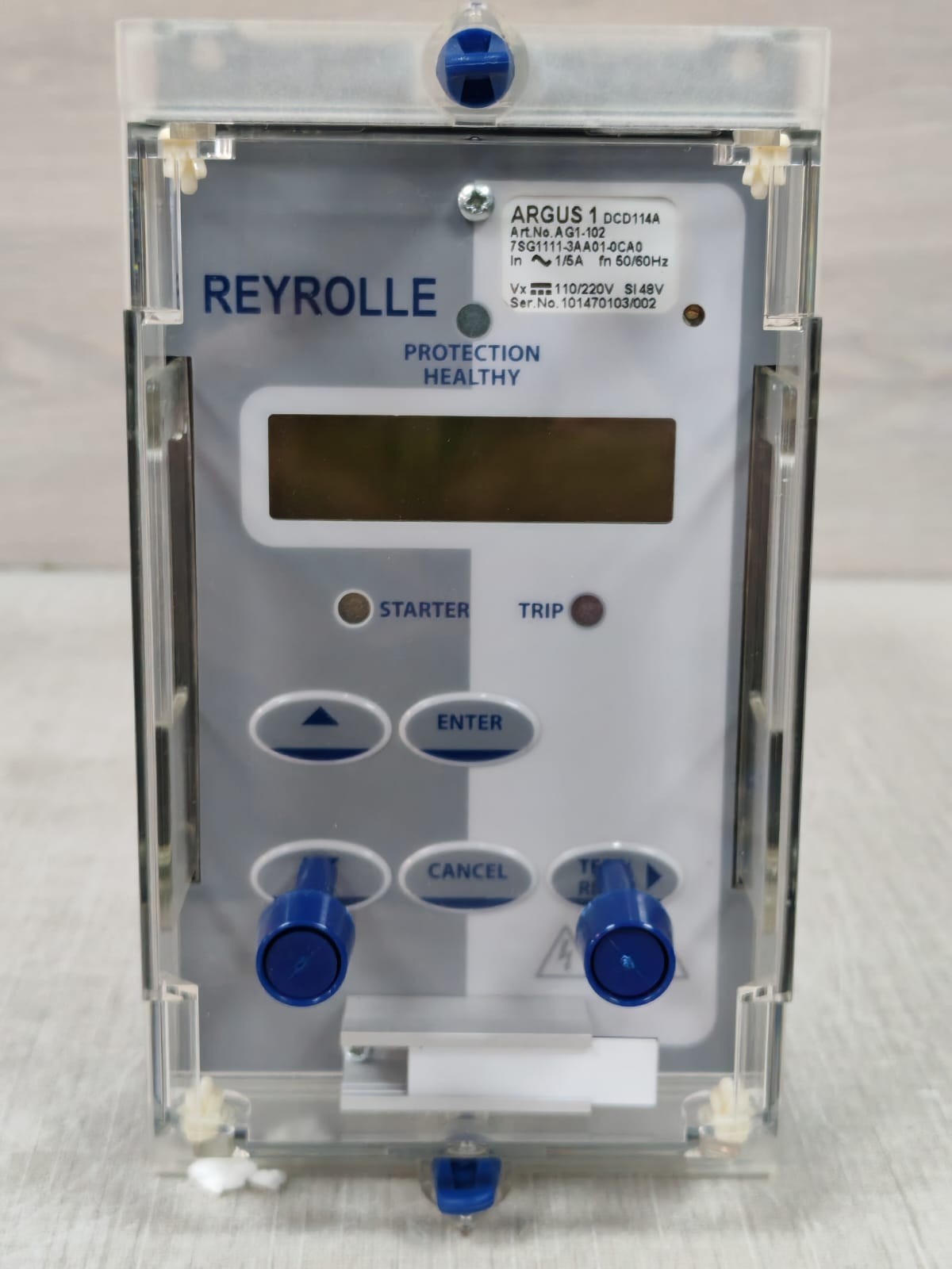 Siemens DCD114A SIEMENS REYROLLE ARGUS 1 DCD114A 7SG1111-3AA01-0CA0 PROTECTION HEALTHY 2
