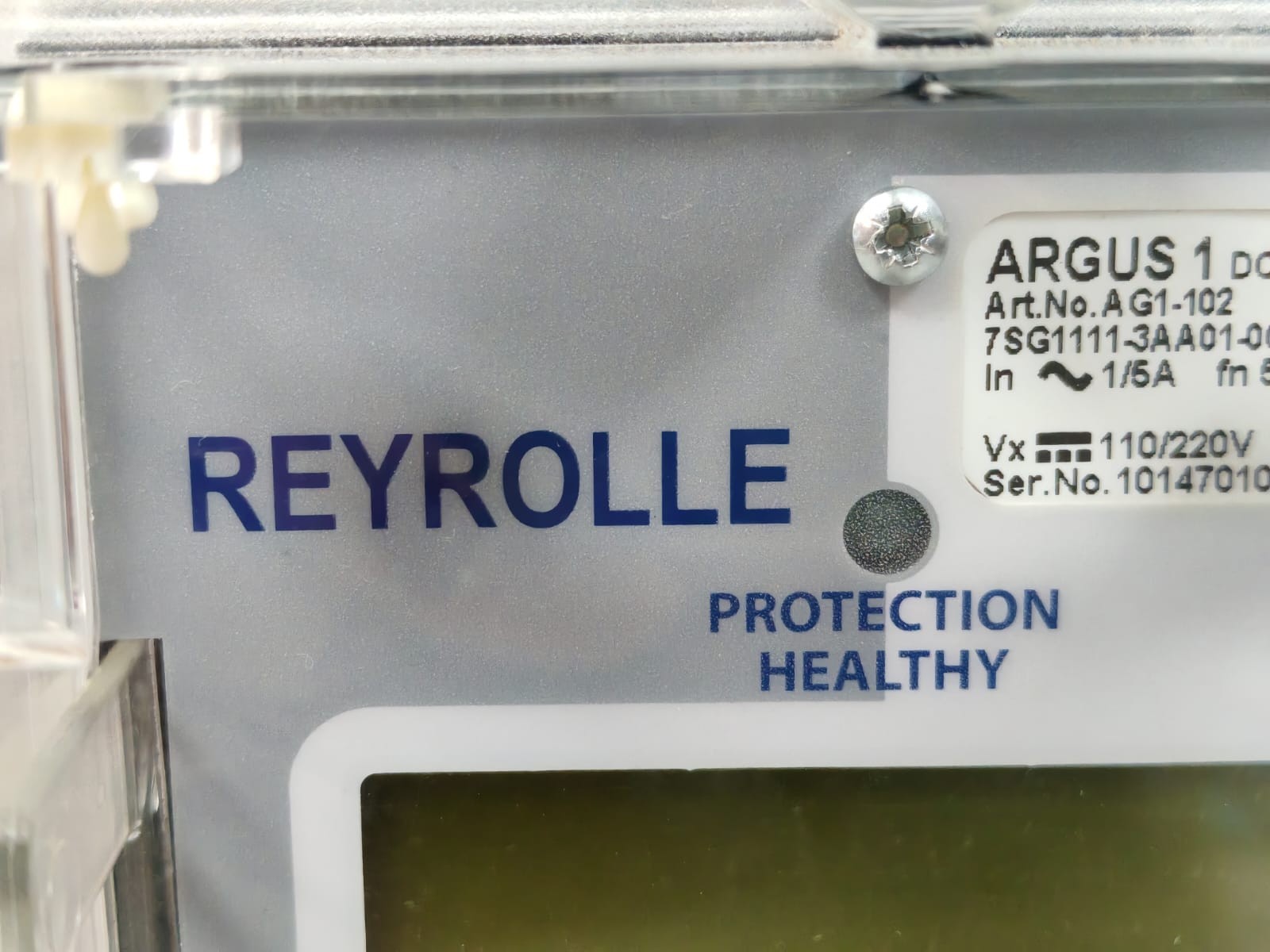 Siemens DCD114A SIEMENS REYROLLE ARGUS 1 DCD114A 7SG1111-3AA01-0CA0 PROTECTION HEALTHY 6