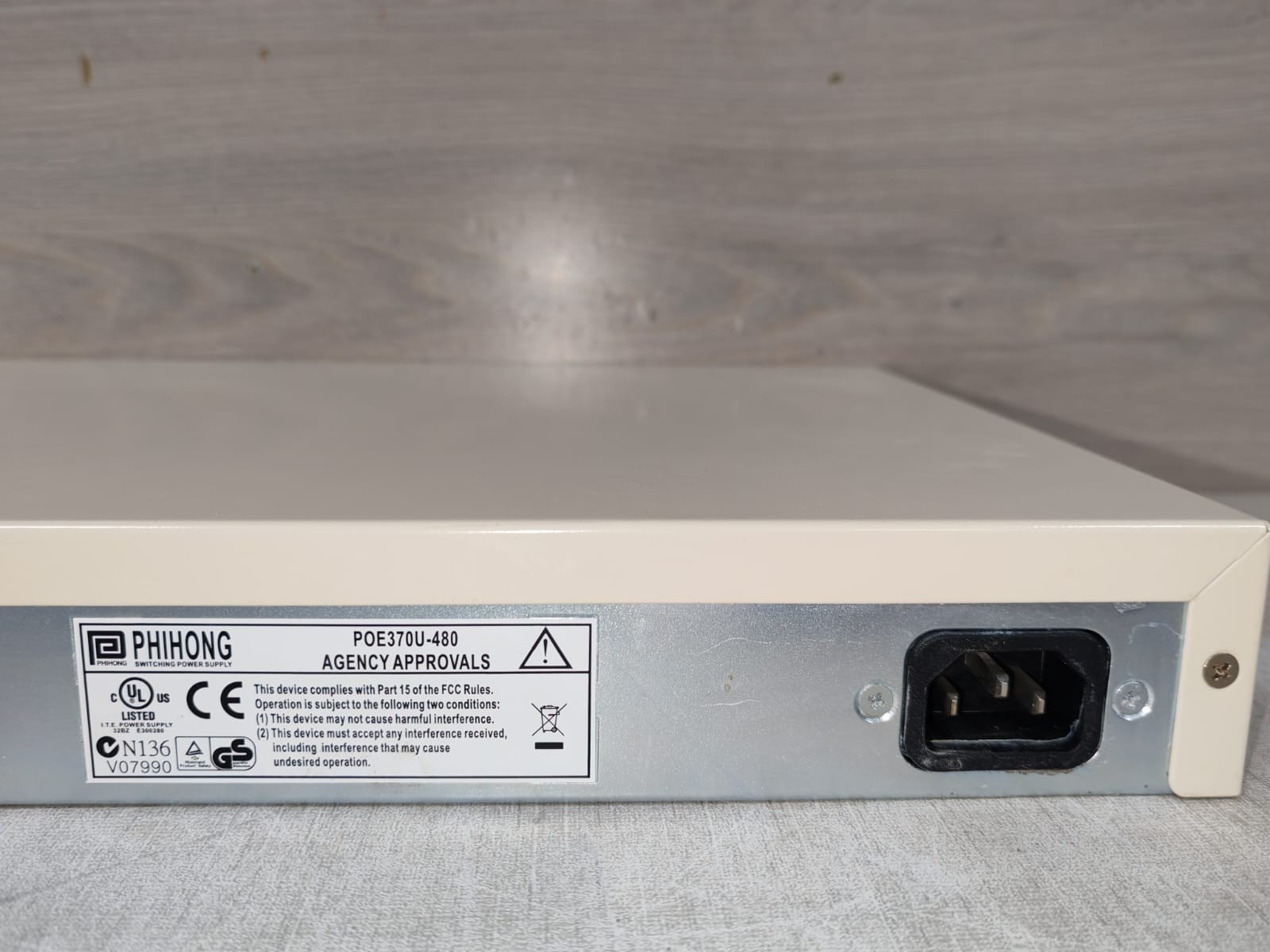 Axis POE370U-480-8A-R Axis Communication POE370U-480-8A-R Midspan 8 Port Ethernet Switch 7