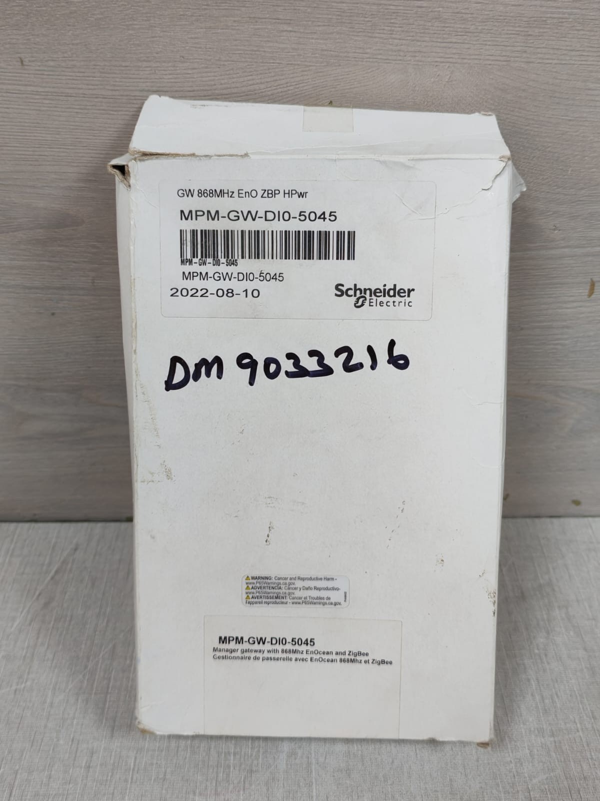 Schneider Electric MPM-GW-DI0-5045 Schneider Electric MPM-GW-DI0-5045 Manager Gateway with 868Mhz Enocean & Zigbee 10