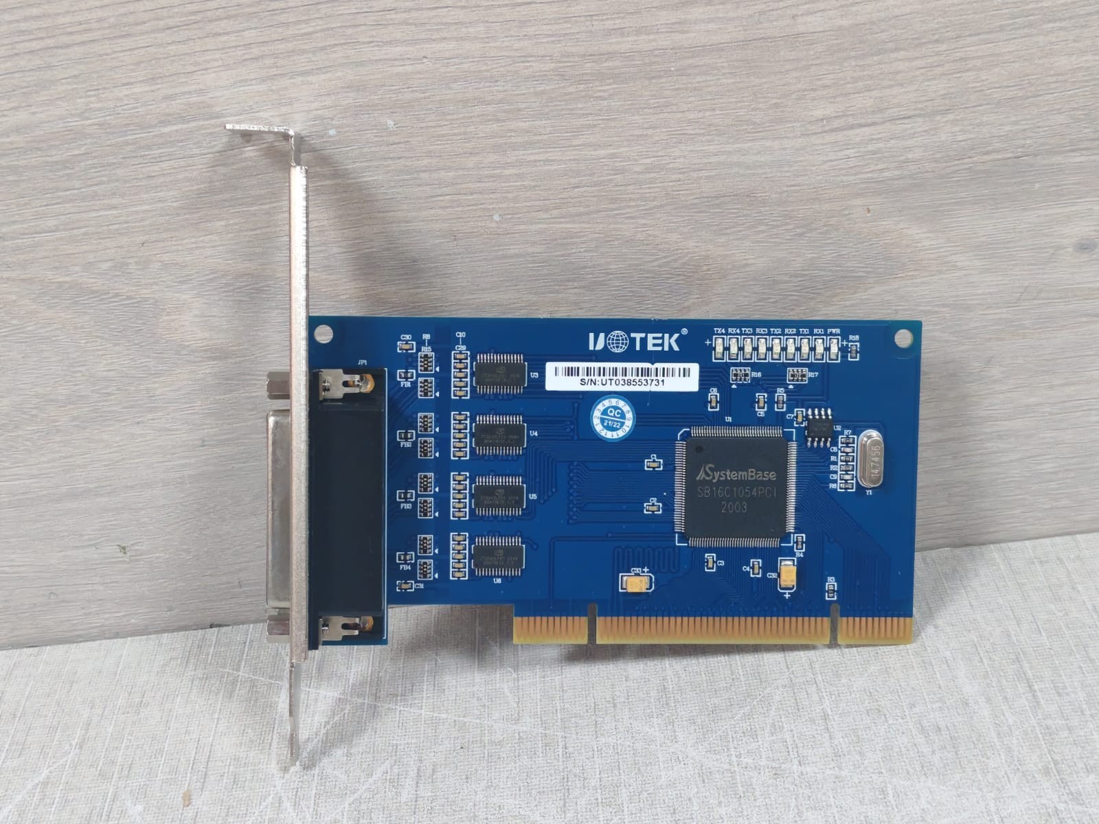 UOTEK 038-41010238 UOTEK UT-754 PCI TO 4 PORT RS-232 038-41010238 2