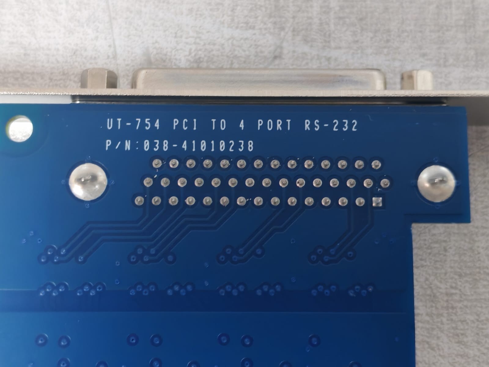 UOTEK 038-41010238 UOTEK UT-754 PCI TO 4 PORT RS-232 038-41010238 8