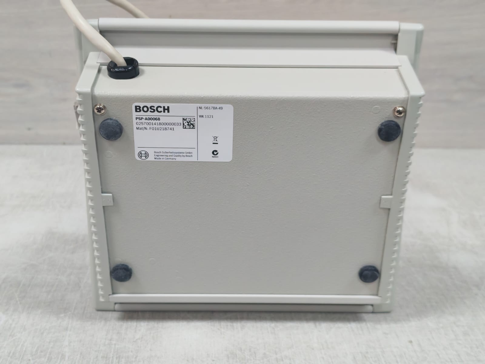 Bosch PSP-A00068 MAT/N: F01U218741 BOSCH PSP-A00068 MAT/N: F01U218741 REMOTE CALL STATION 10