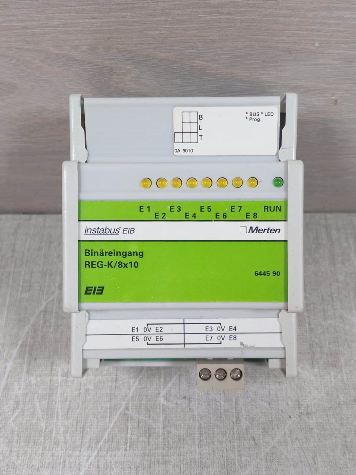Merten 644590 Binary Input REG-K/8x10