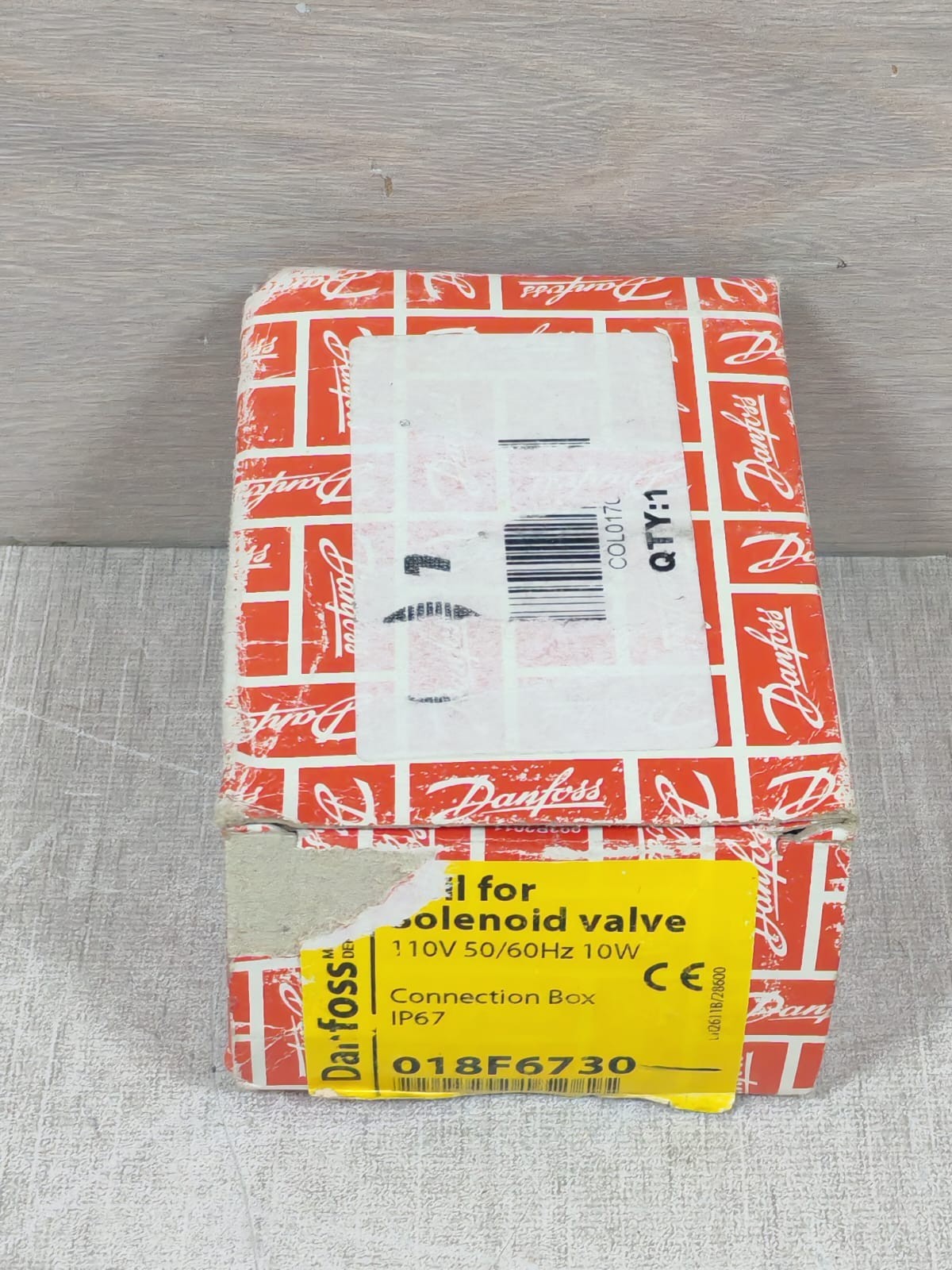 Danfoss 018F6192 Danfoss 018F6192 Coil For Solenoid Valve 9