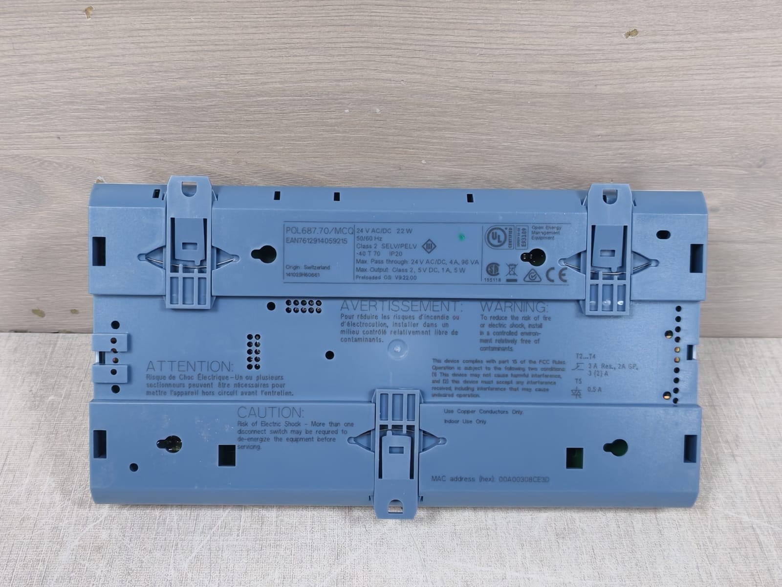 Siemens POL687.70/MCQ SIEMENS MICROTECH III MT3006 POL687.70/MCQ BASE CONTROLLER 9