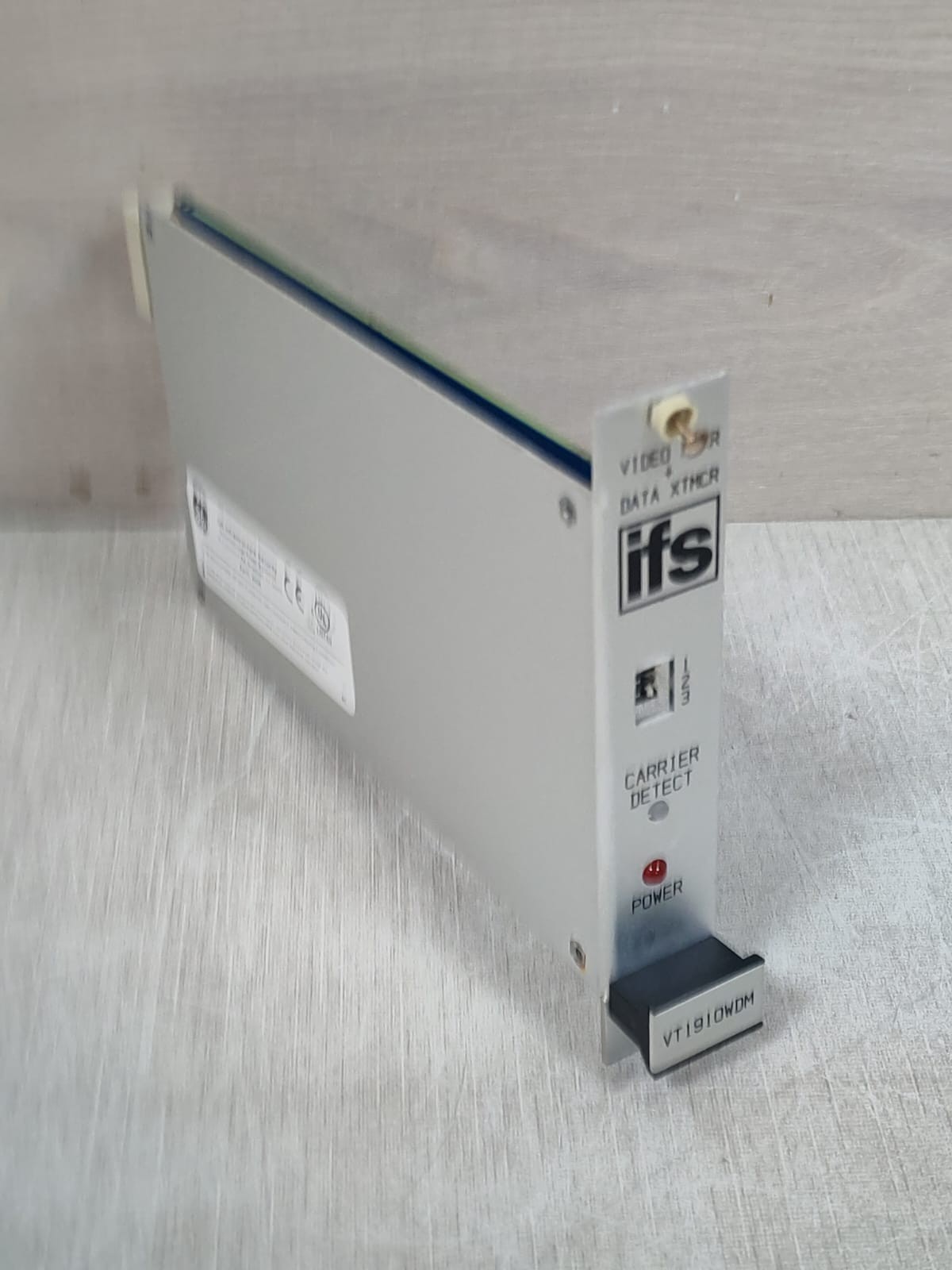 GE IFS VT1910WDM GE IFS VT1910WDM VIDEO XTMR + DATA XTMCR 7