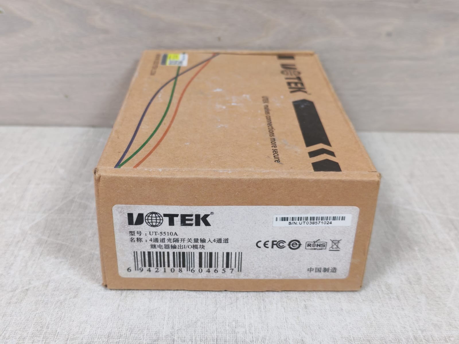 Uotek UT-5510A UOTEK UT-5510A 4-CHANNEL OPTO-ELECTRONIC ISOLATION INPUT 10
