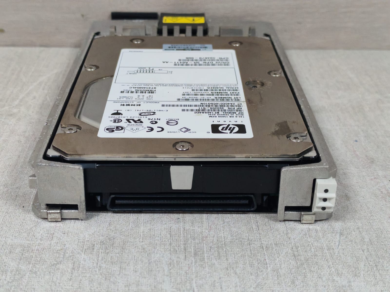 HP BF1468A4CC 360209-011 HP BF1468A4CC 360209-011 146.8GB 15000RPM WIDE ULTRA320 SCSI 10