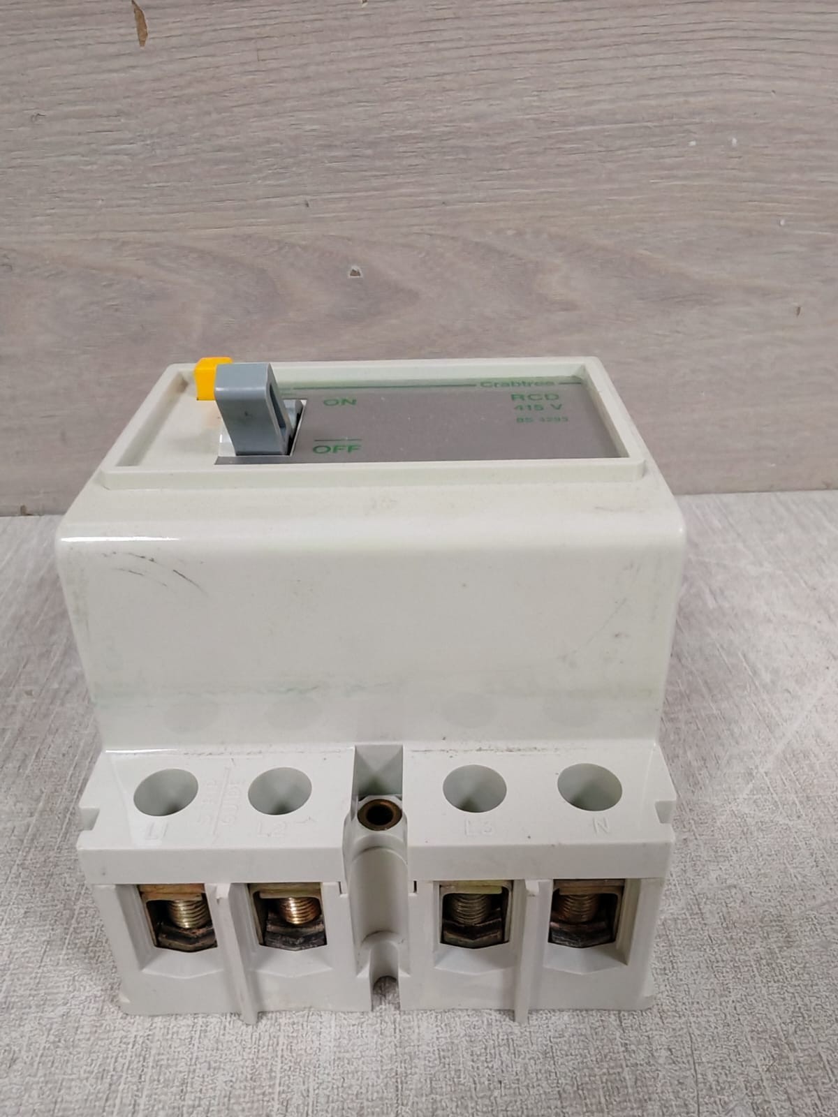 Crabtree Polestar 641/030 Crabtree Polestar RCD 100A 30mA 3 Pole RCD 641/030 415 V 6