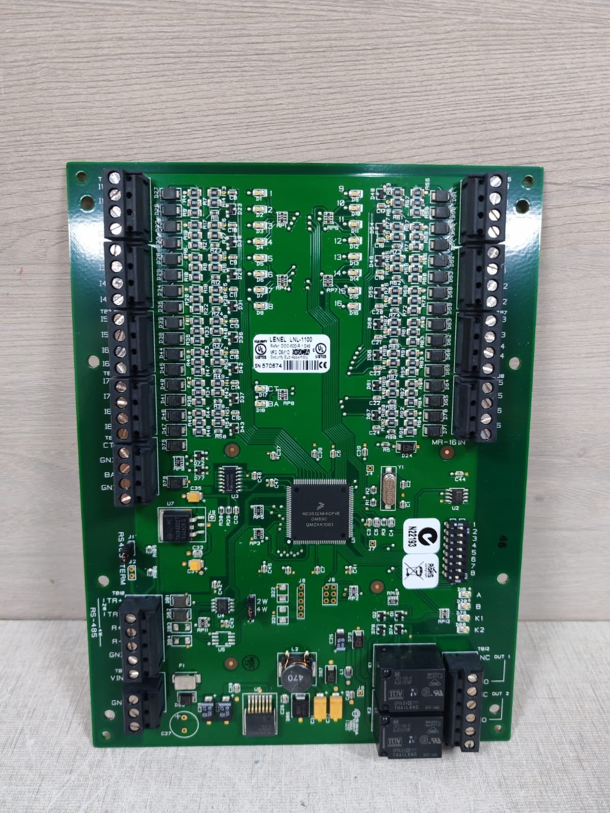 LENEL LNL-1100 LENEL LNL-1100 INPUT CONTROL MODULE BOARD 4