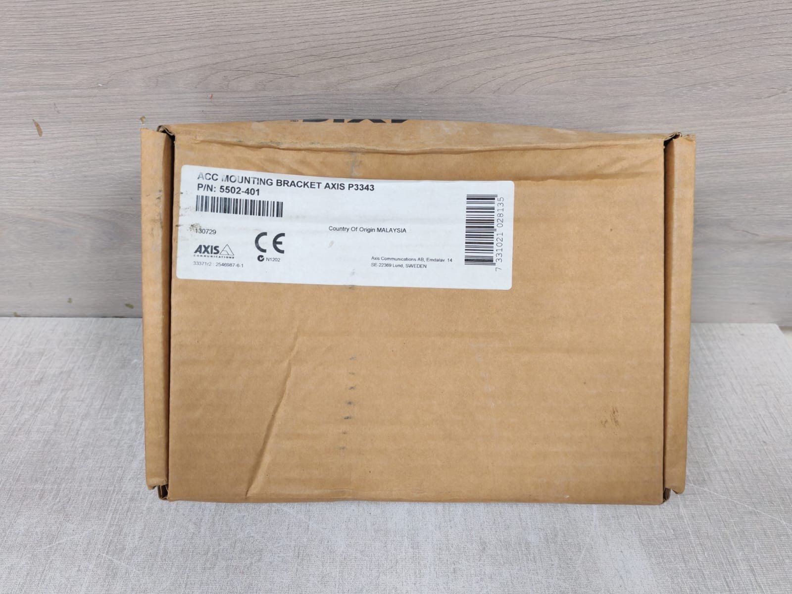 Axis 5502401 AXIS 5502-401 ACC MOUNTING BRACKET AXIS P3343 6