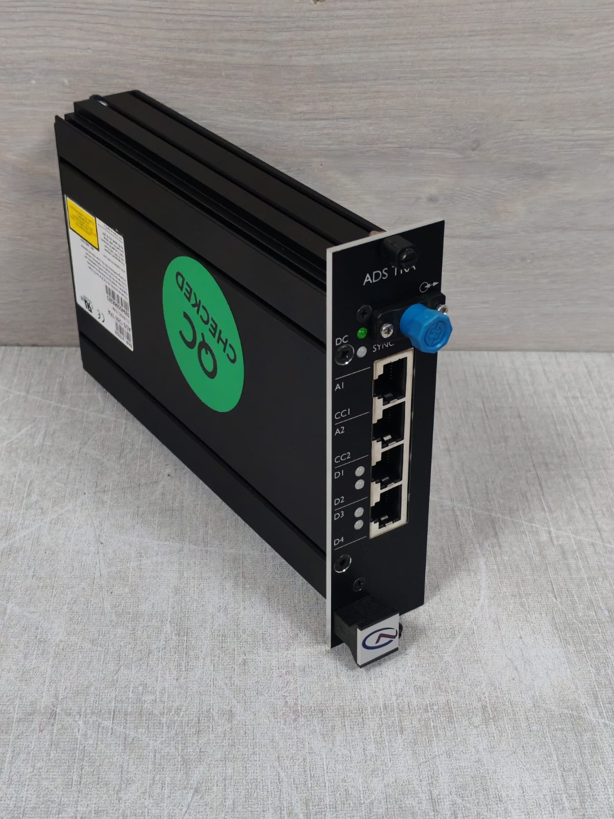OPTELECOM ADS-1250 OPTELECOM ADS TRA /ADS 1250 TRA ANALOG TO DIGITAL CONVERTER 5