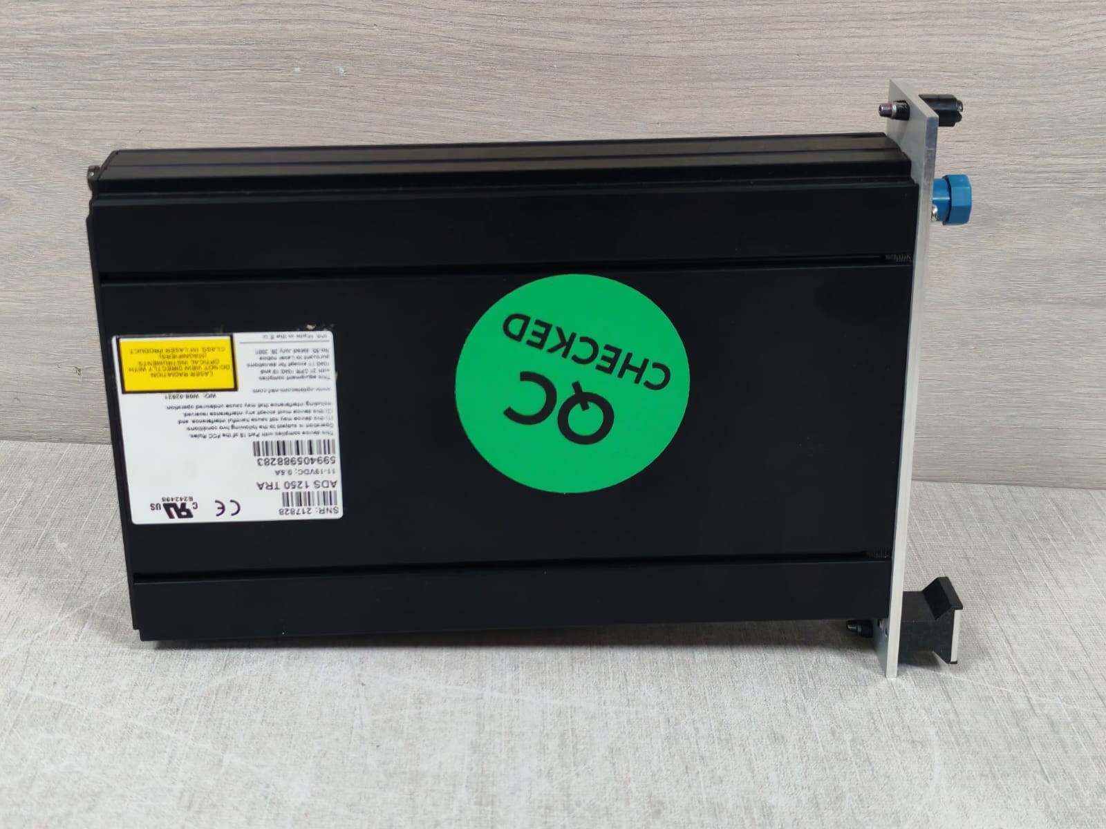 OPTELECOM ADS-1250 OPTELECOM ADS TRA /ADS 1250 TRA ANALOG TO DIGITAL CONVERTER 9