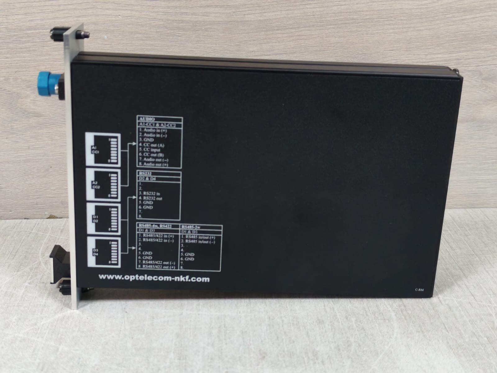 OPTELECOM ADS-1250 OPTELECOM ADS TRA /ADS 1250 TRA ANALOG TO DIGITAL CONVERTER 10