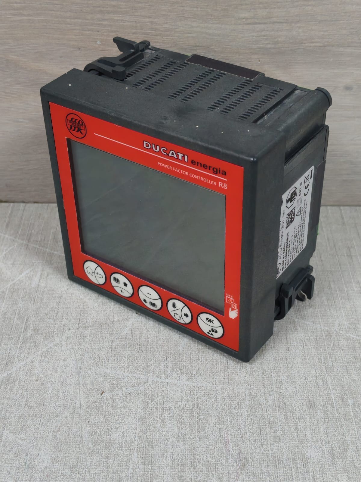 DUCATI ENERGIA R8 415986080QBDN DUCATI ENERGIA R8 415986080QBDN POWER FACTOR CONTROLLER 5