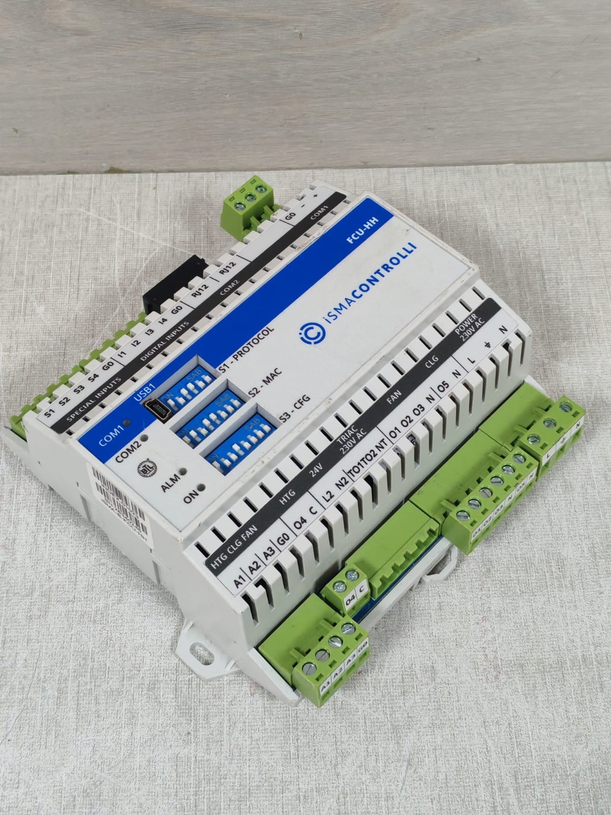 ISMACONTROLLI ISMA-B-FCU-HH ISMACONTROLLI FCU-HH / ISMA-B-FCU-HH FAN COIL CONTROLLER 230VAC 5