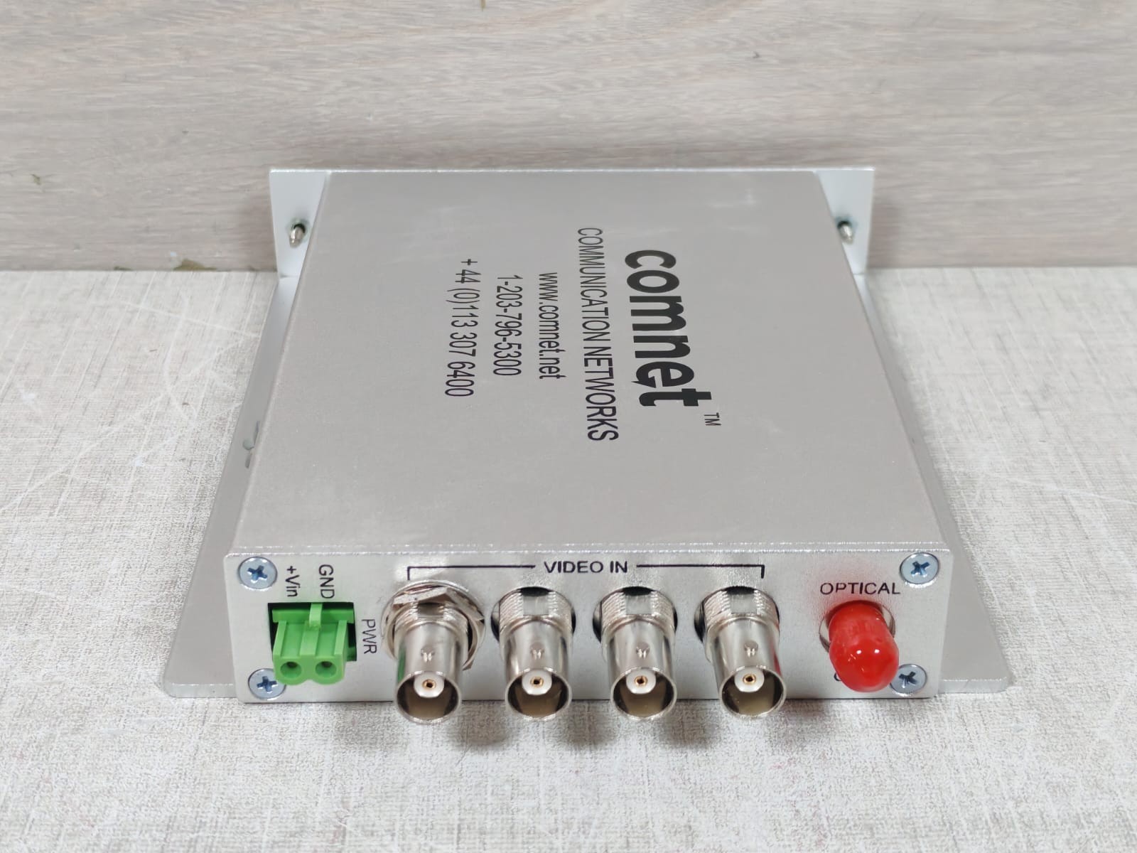 Comnet FVT41/FVT41S1 COMNET FVT41/FVT41S1 4-CHANNEL VIDEO TRANSMITTER 5