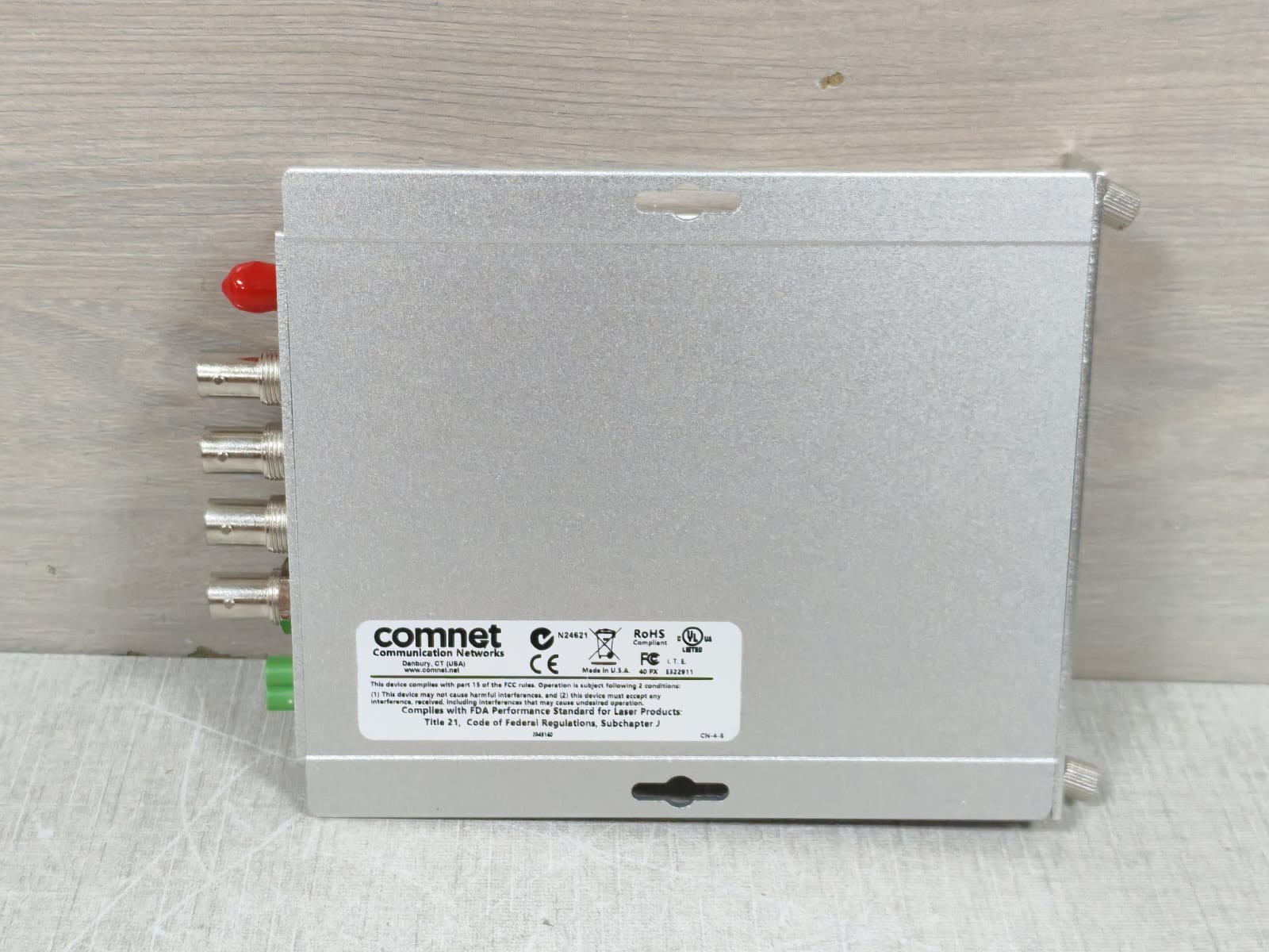 Comnet FVT41/FVT41S1 COMNET FVT41/FVT41S1 4-CHANNEL VIDEO TRANSMITTER 7