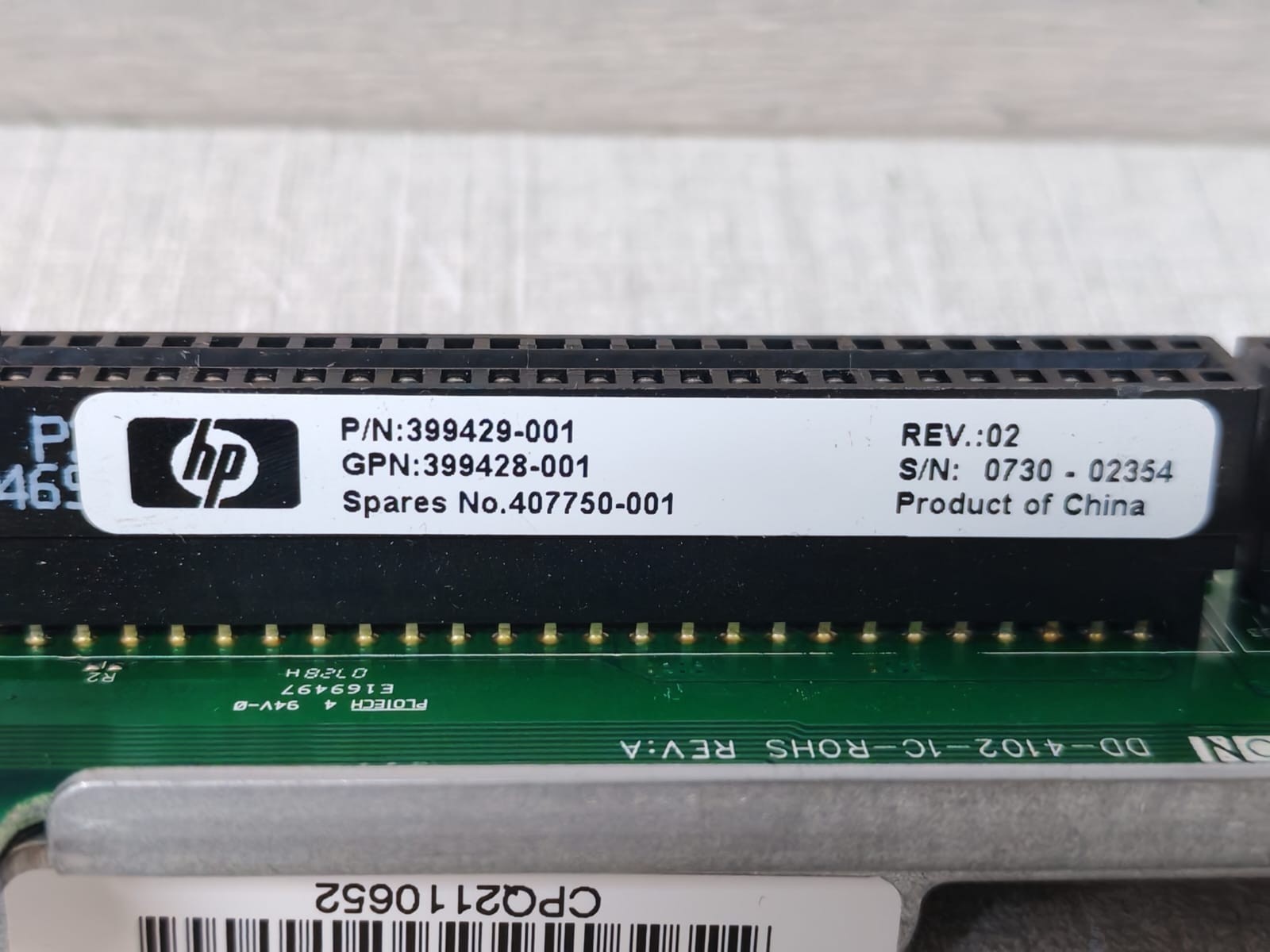 HP 399429-001 HP 399429-001 POWER SUPPLY BACKPLANE BOARD- W/O ORIG.BOX 3